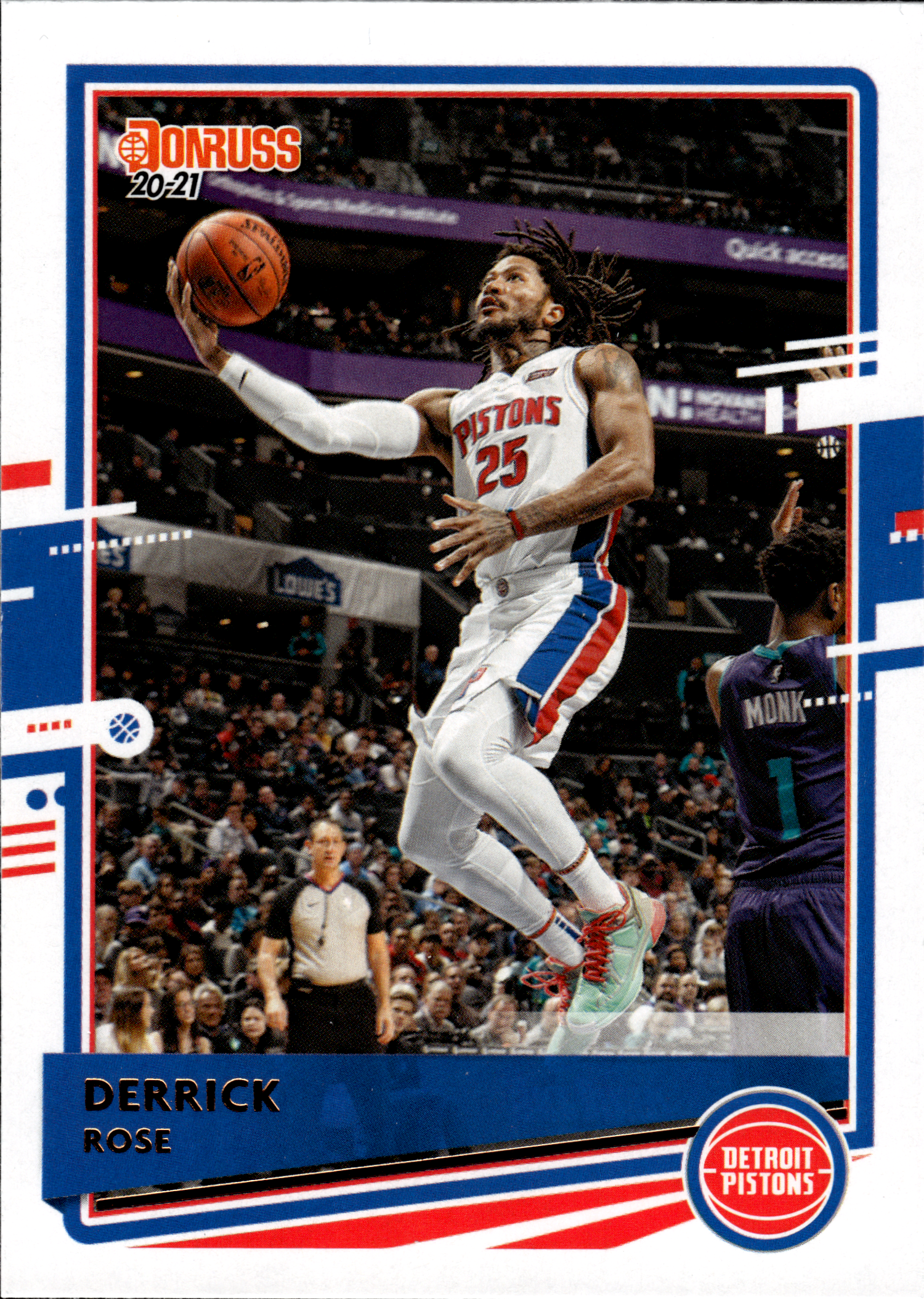 Derrick Rose - Panini Donruss Base Set 2020-21, Nr. 60 (Art.-Nr. SG103279)