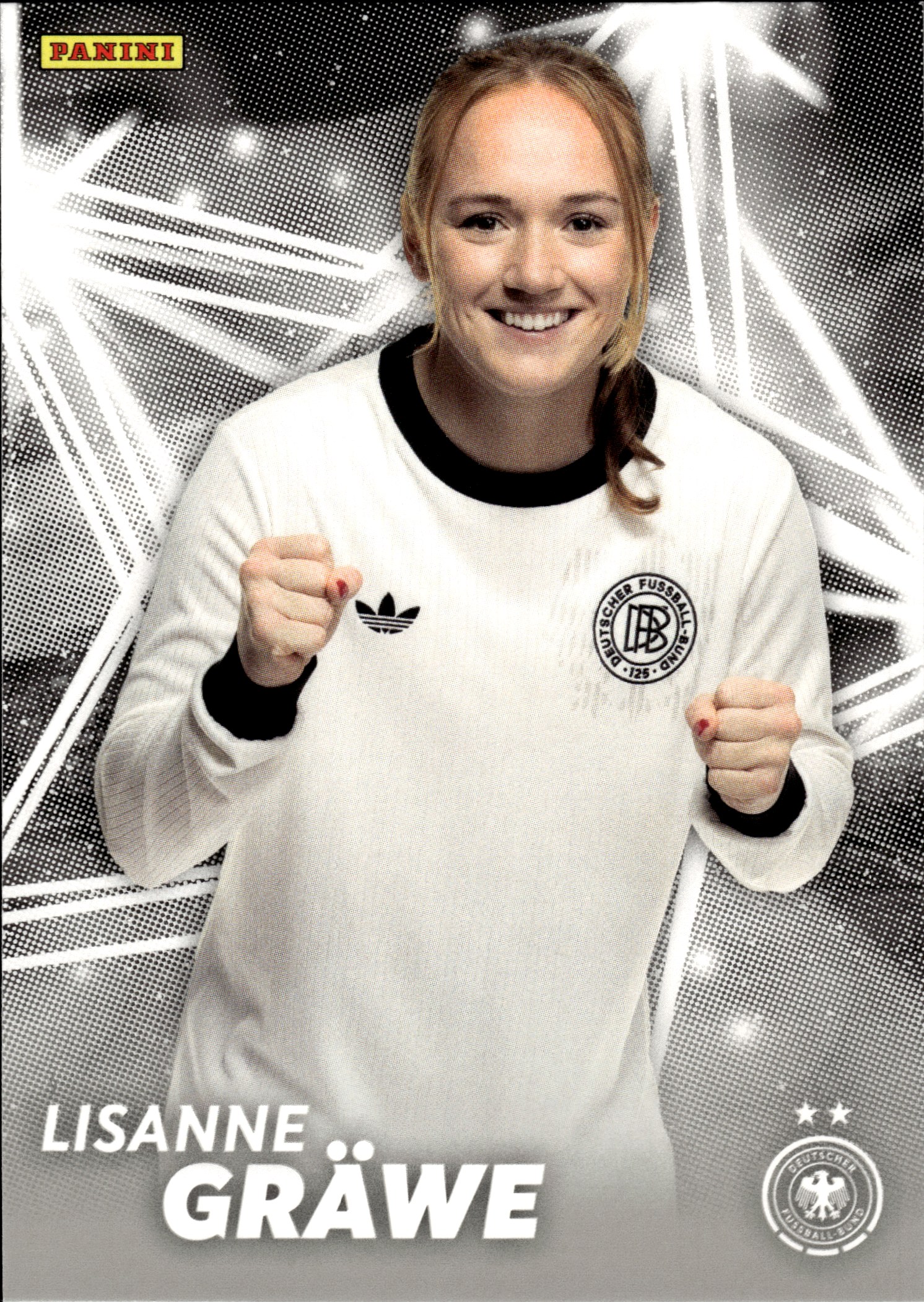 Lisanne Gräwe - Panini DFB-Frauen Team-Set RIS 2025, Nr. RIS-02 – Insert (Art.-Nr. SG109855)