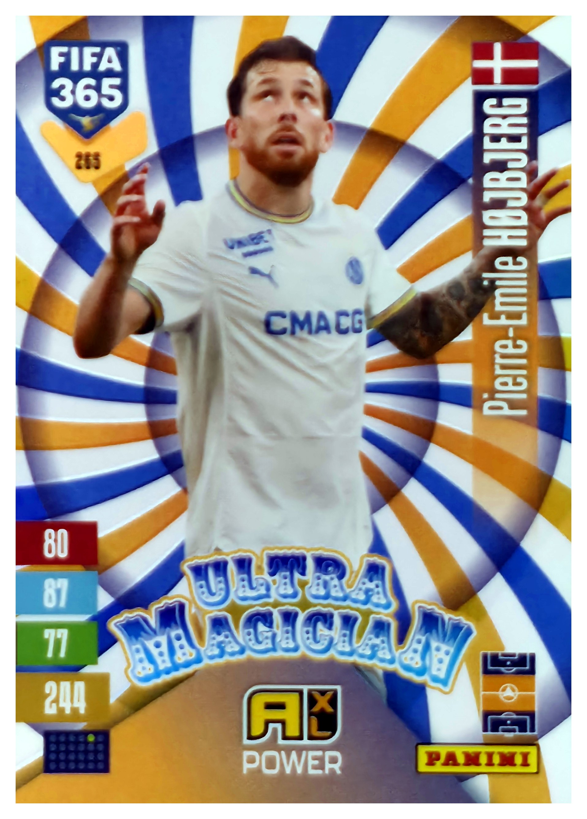Pierre-Emile Højbjerg - Panini Adrenalyn XL FIFA 365 Ultra Magician 2026-27, Nr. 265 – Insert (Art.-Nr. SG110651)