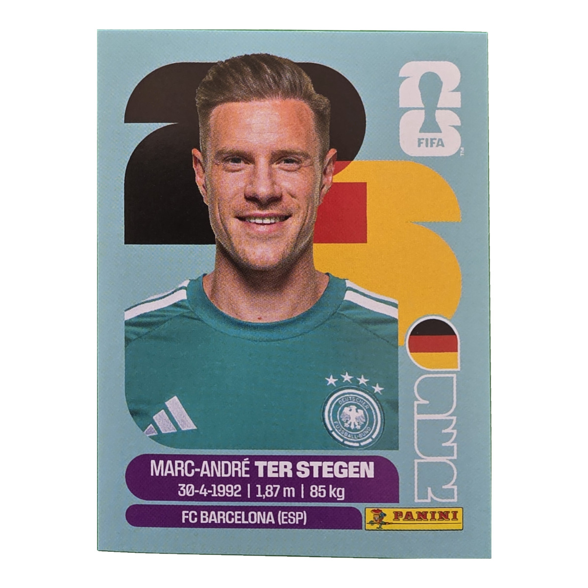 Marc-André ter Stegen - Deutschland, FIFA WM 2026, Nr. GER2