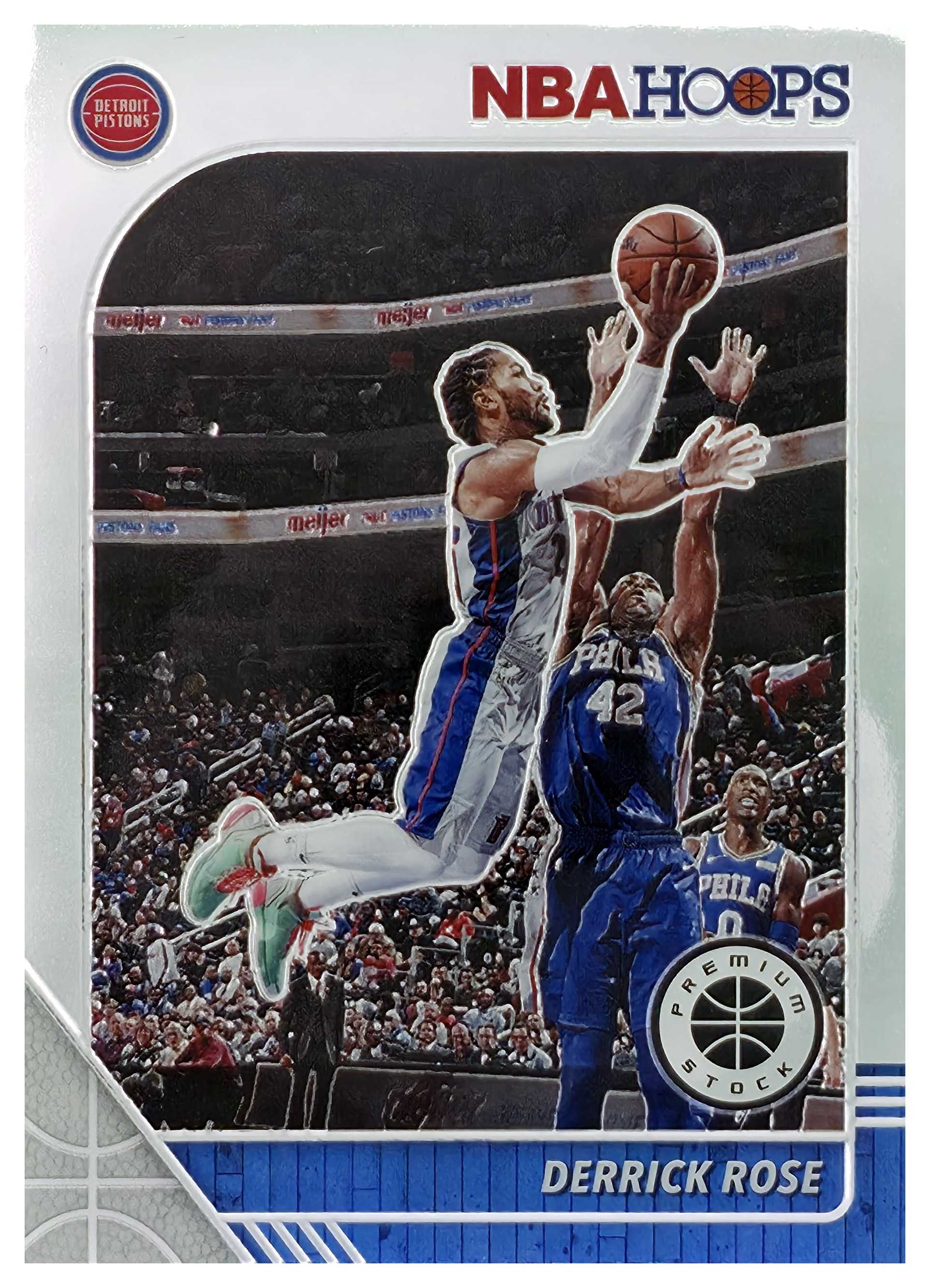 Derrick Rose - Panini Hoops Premium Stock Base Set 2019-20, Nr. 114 (Art.-Nr. SG106954)