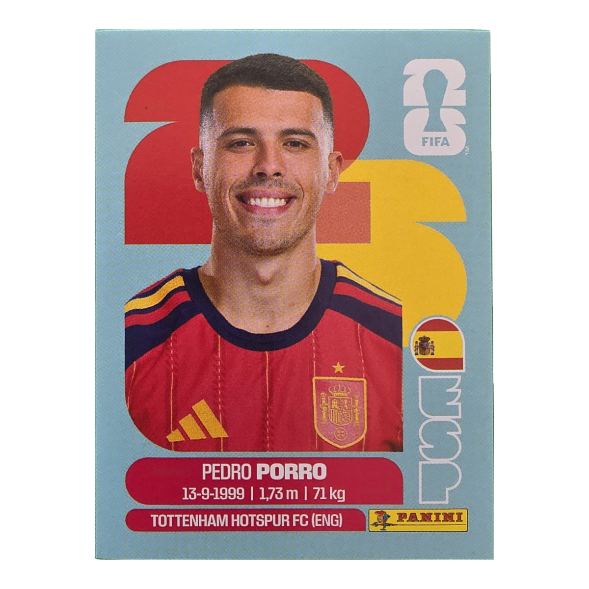 Pedro Porro - Spanien, FIFA WM 2026, Nr. ESP6
