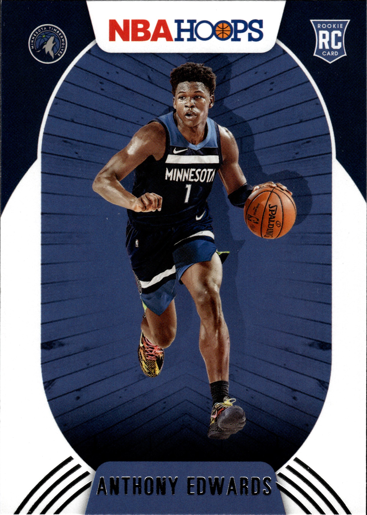 Anthony Edwards - Panini Hoops Base Set 2020-21, Nr. 216 – Rookie Card (Art.-Nr. SG108561)