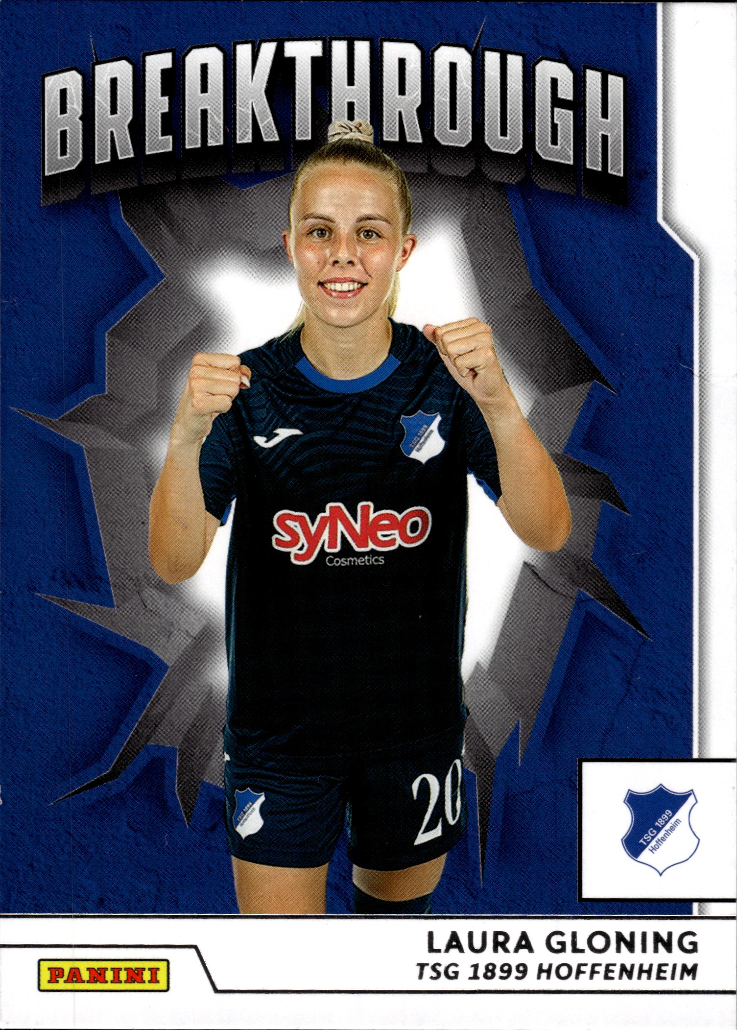 Laura Gloning - Panini Frauen-Bundesliga TC Collection Breakthrough 2025-26, Nr. 15 – Insert (Art.-Nr. SG109598)