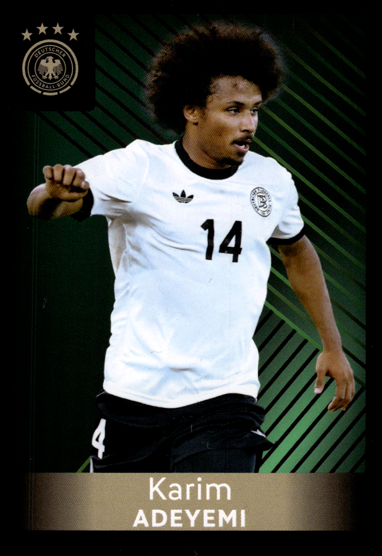 Karim Adeyemi - Panini FIFA World Cup DFB-Sammelkarten 2026, Nr. 50 (Art.-Nr. SG102499)