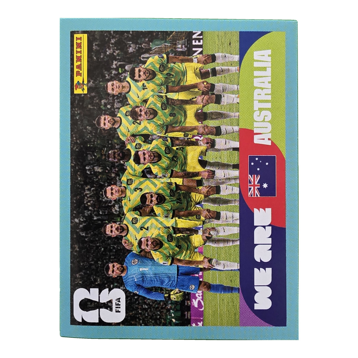 Teamfoto - Australien, FIFA WM 2026, Nr. AUS13