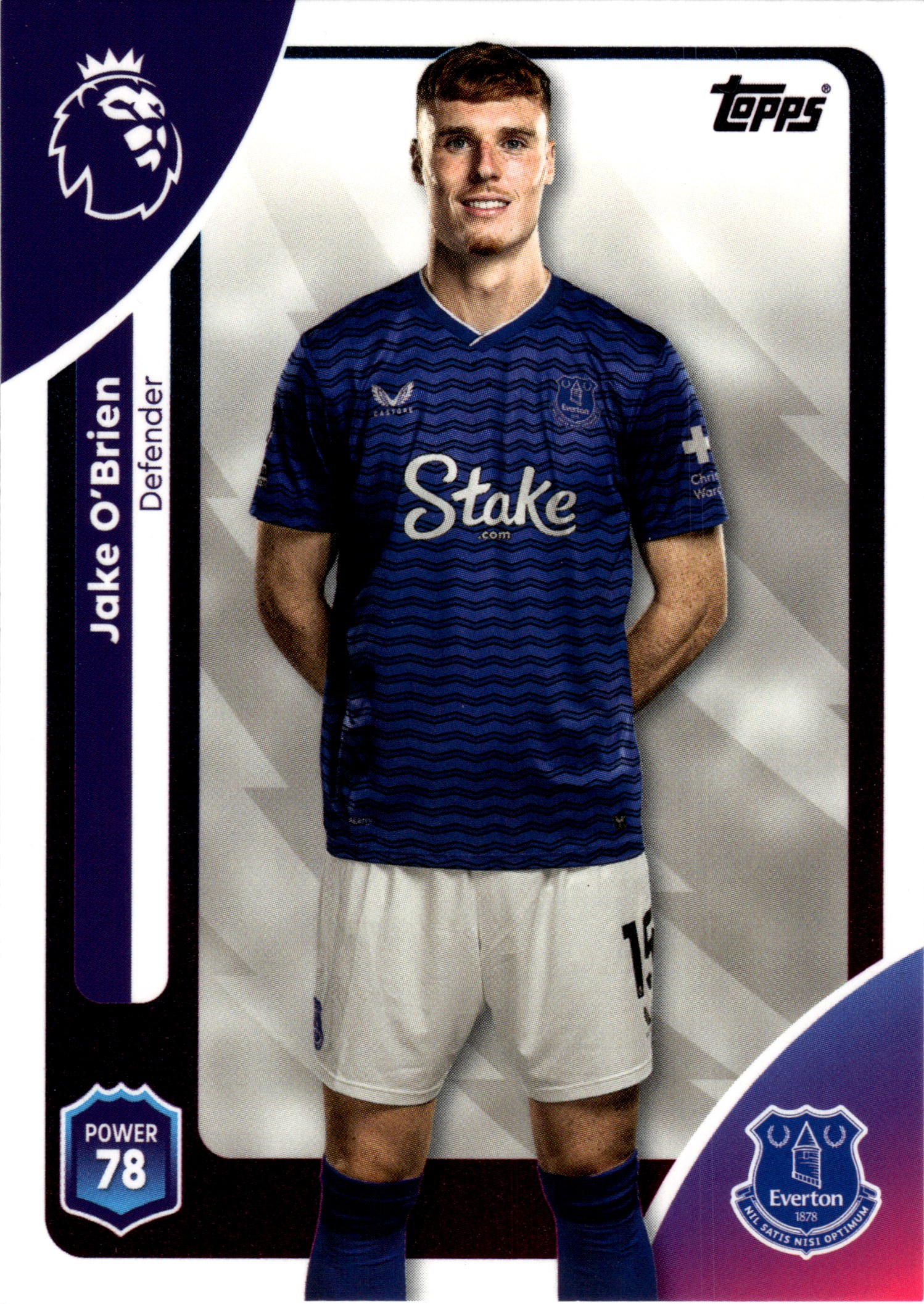 Jake O'Brien - Topps Match Attax Premier League Base Set 2025-26, Nr. 132 (Art.-Nr. SG107890)