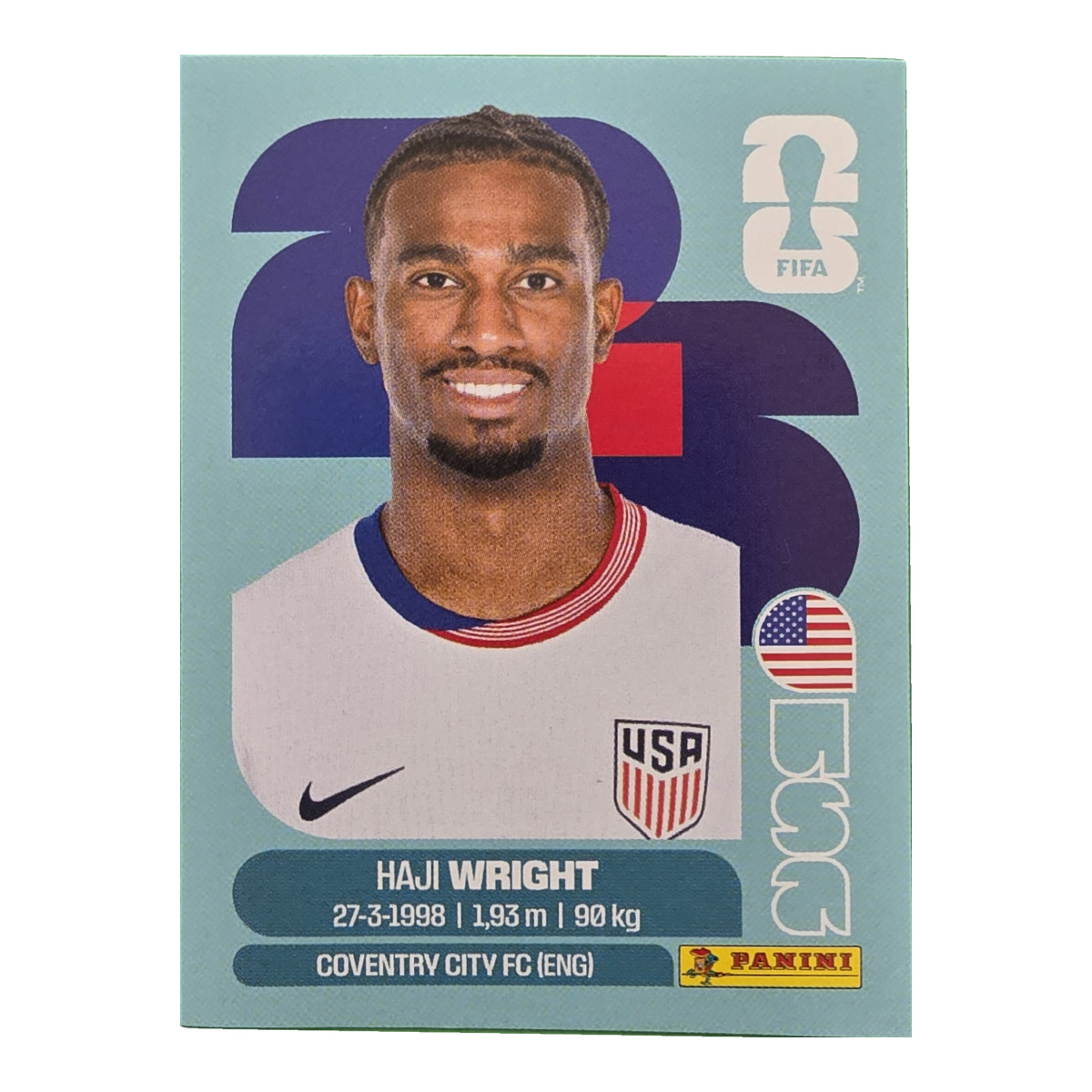 Haji Wright - USA, FIFA WM 2026, Nr. USA19
