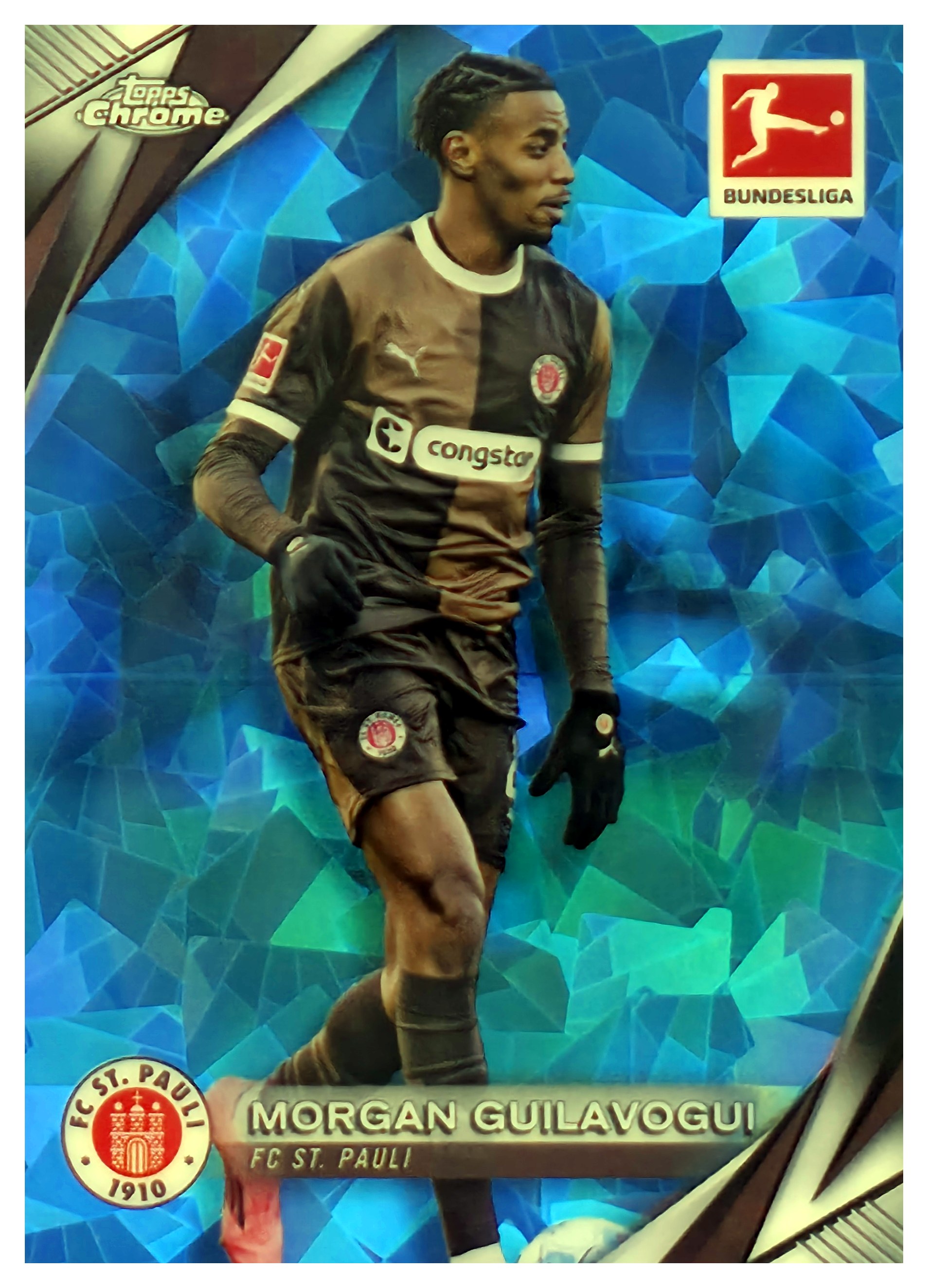 Morgan Guilavogui - Topps Chrome Sapphire Bundesliga Base Set 2024-25, Nr. 89 (Art.-Nr. SG108041)