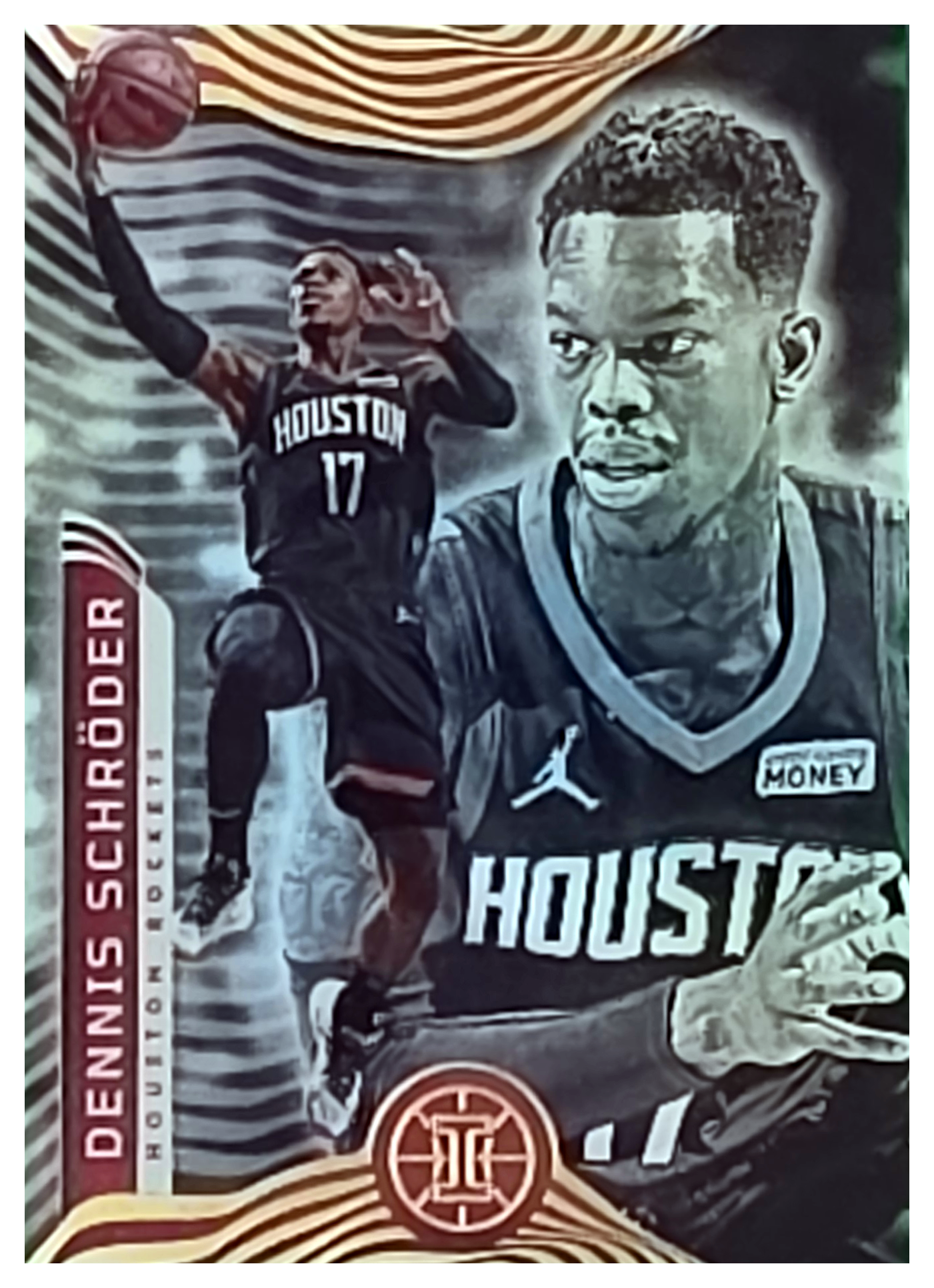 Dennis Schröder - Panini Illusions Base Set 2021-22, Nr. 78 (Art.-Nr. SG104120)