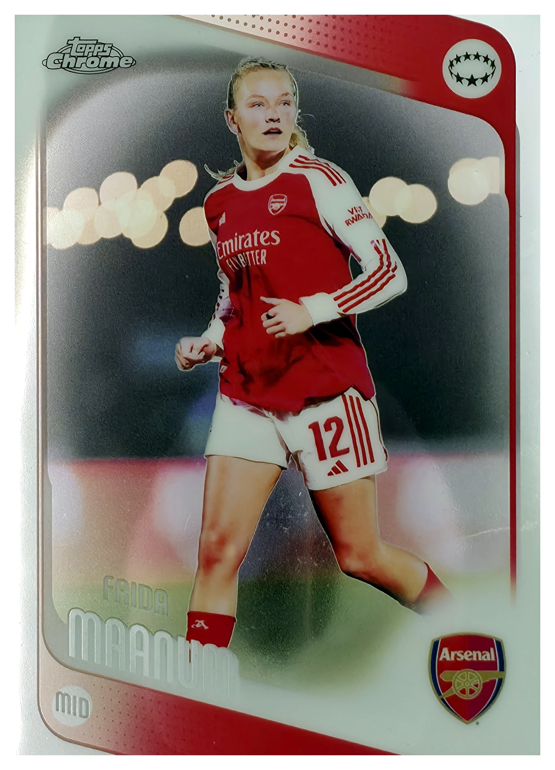 Frida Maanum - Topps Chrome UEFA Women's Champions League Base Set 2025-26, Nr. 65 (Art.-Nr. SG110884)