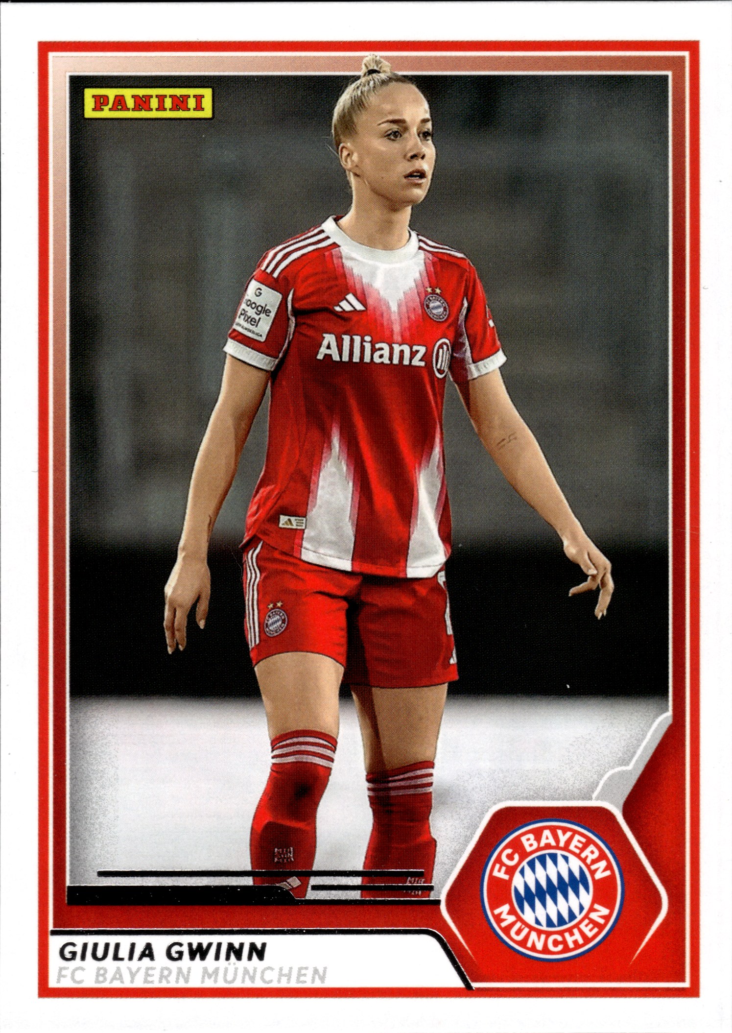Giulia Gwinn - Panini Frauen-Bundesliga TC Collection Base Set 2025-26, Nr. 5 (Art.-Nr. SG109775)
