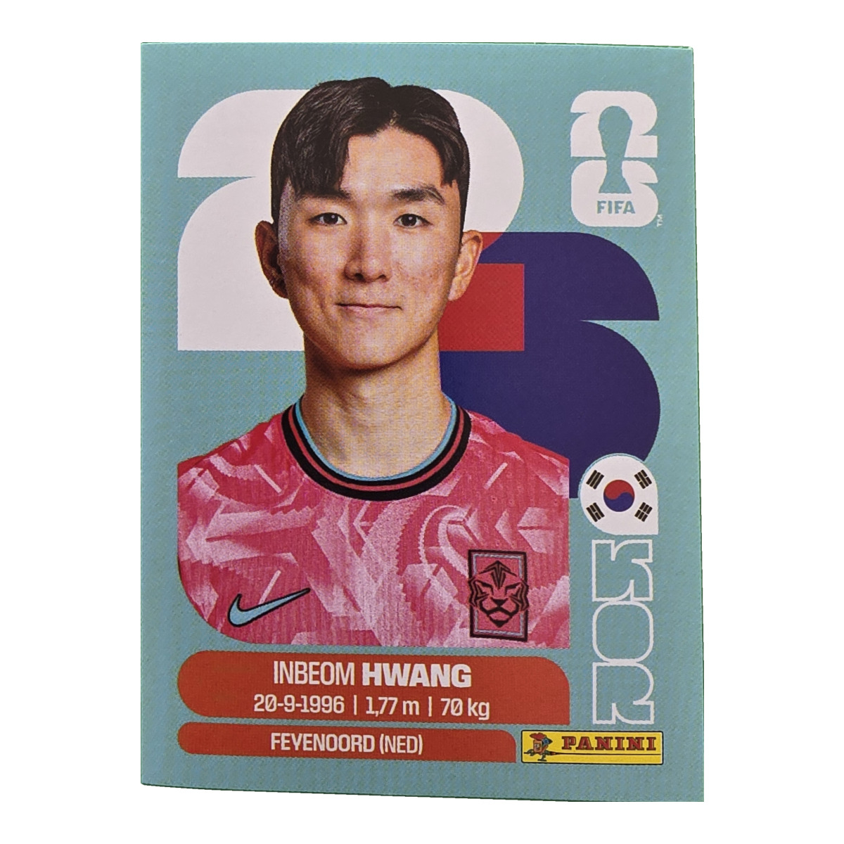 In-beom Hwang - Südkorea, FIFA WM 2026, Nr. KOR11