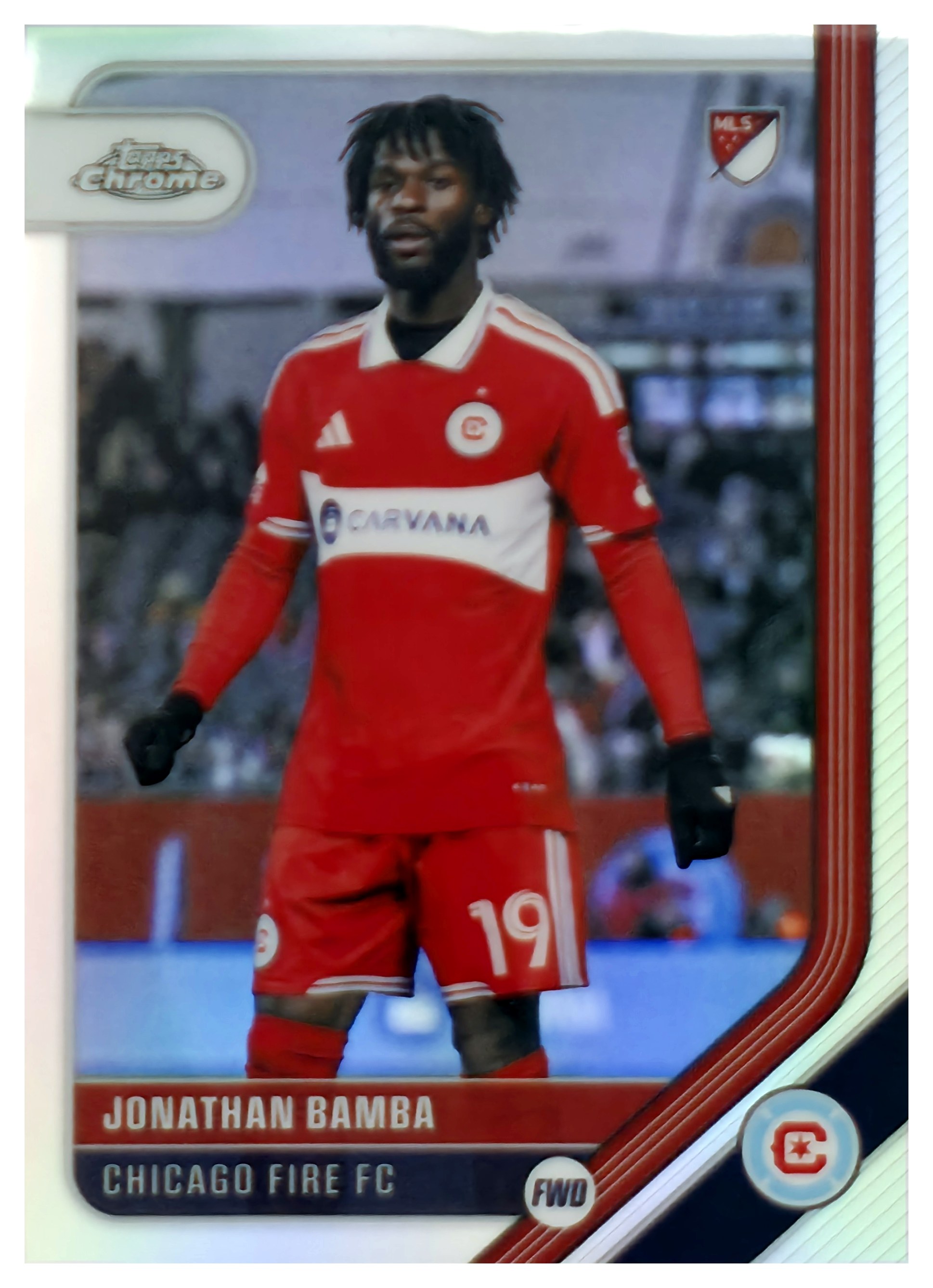 Jonathan Bamba - Topps Chrome MLS Base Set 2026, Nr. 135 – Refractor (Art.-Nr. SG109514)