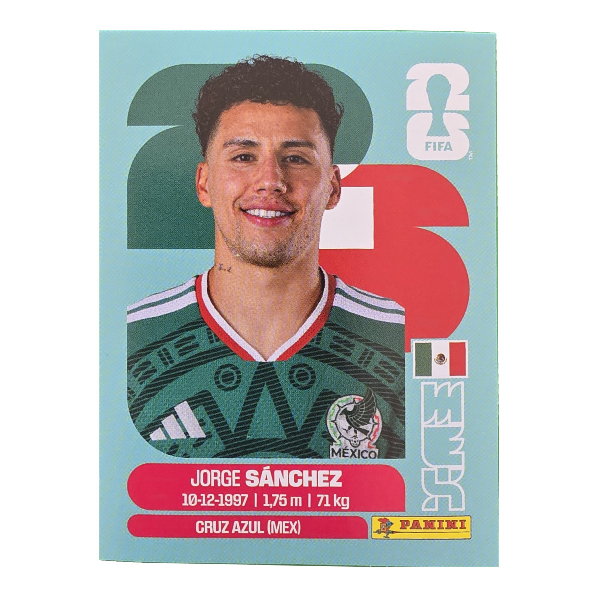 Jorge Sánchez - Mexiko, FIFA WM 2026, Nr. MEX4