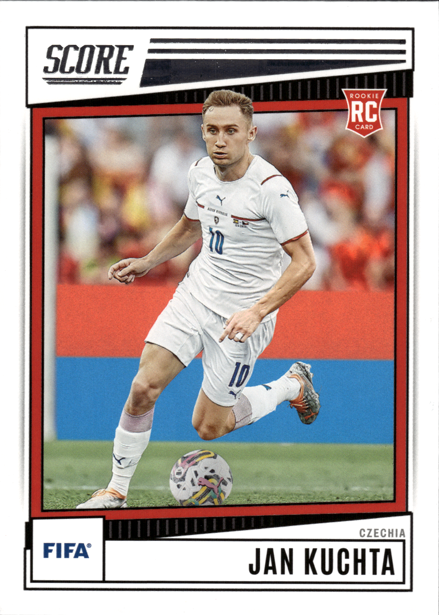 Jan Kuchta - Panini Score FIFA Base Set 2022-23, Nr. 40 – Rookie Card (Art.-Nr. SG102586)