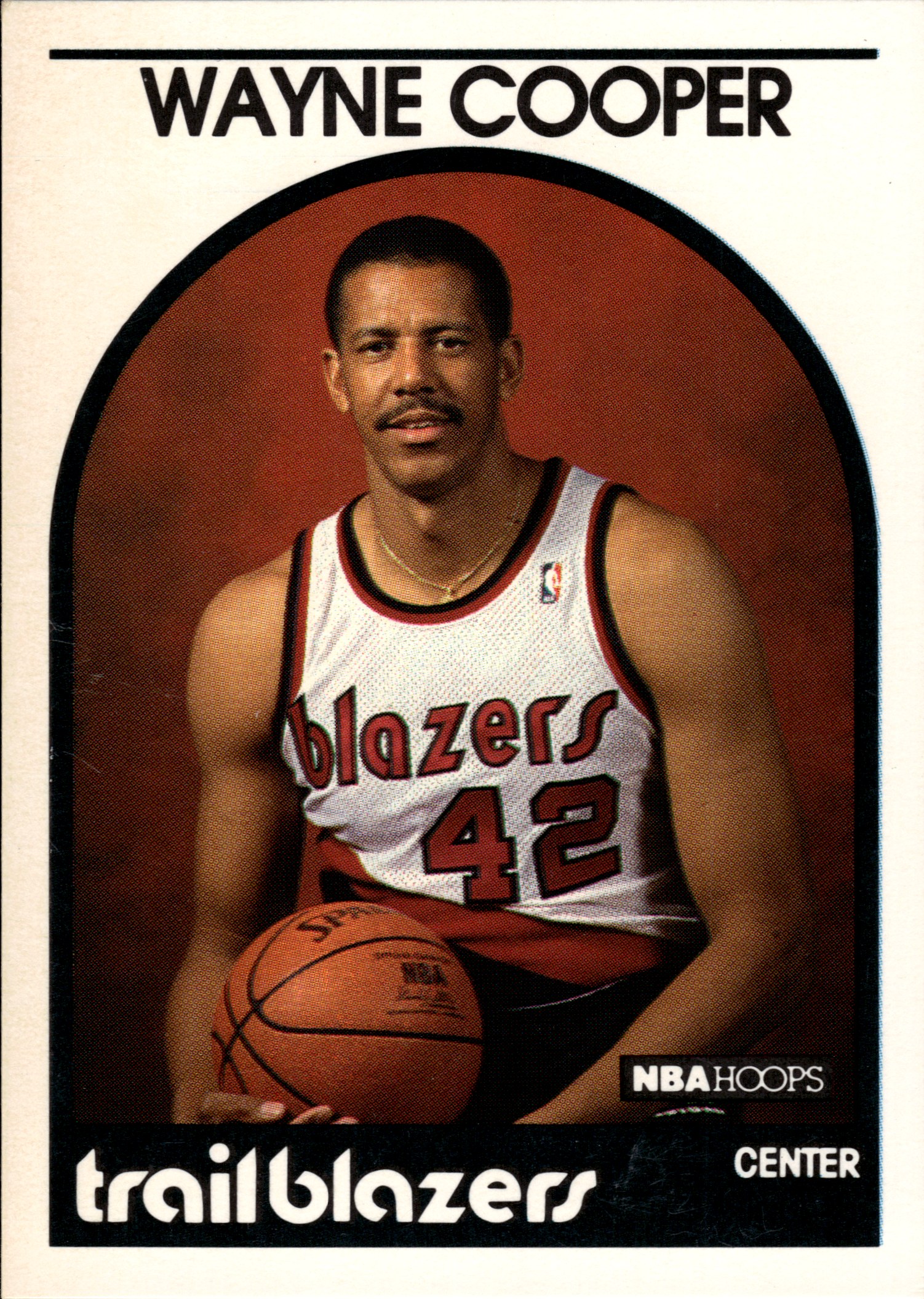 Wayne Cooper - NBA Hoops Base Set 1989-90, Nr. 335 (Art.-Nr. SG108503)
