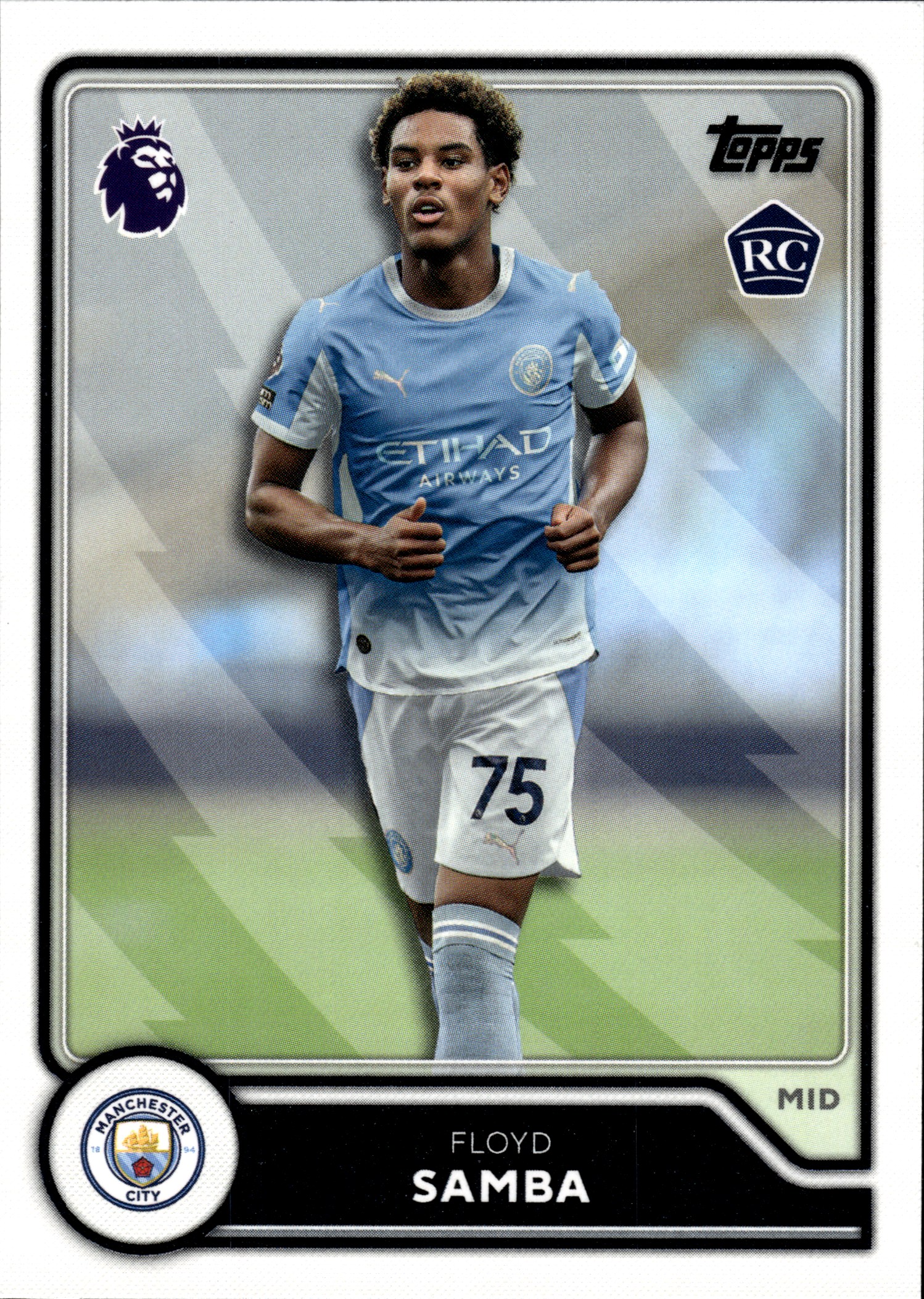 Floyd Samba - Topps Flagship Premier League Base Set 2026-27, Nr. 179 – Rookie Card (Art.-Nr. SG109184)