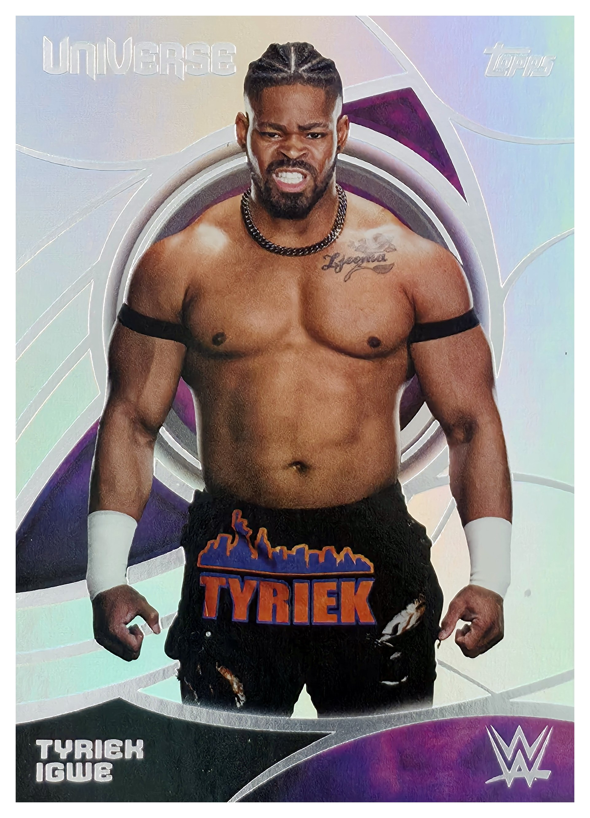 Tyriek Igwe - Topps WWE Universe Base Set 2026, Nr. 11 (Art.-Nr. SG111017)