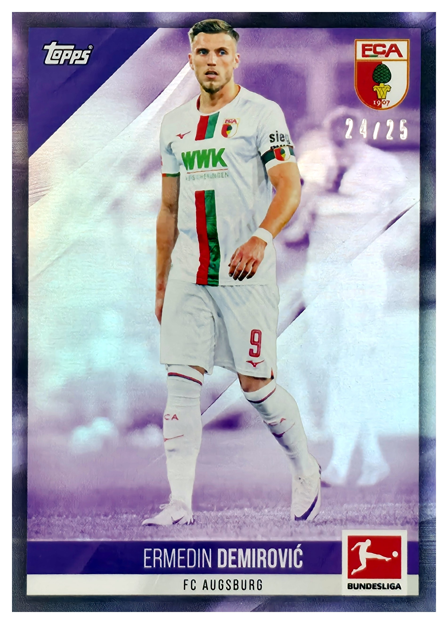Ermedin Demirović - Topps Midnight Bundesliga The Glorious 2023-24 (Nummeriert, Moonrise, Insert)