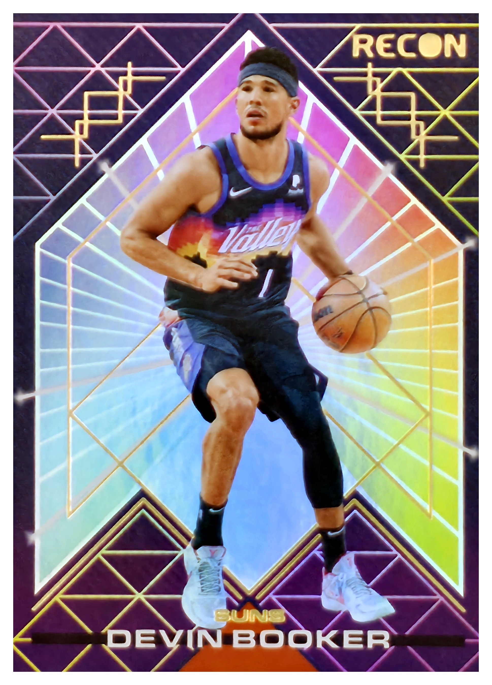 Devin Booker - Panini Recon Base Set 2021-22, Nr. 90 – Holo (Art.-Nr. SG106547)