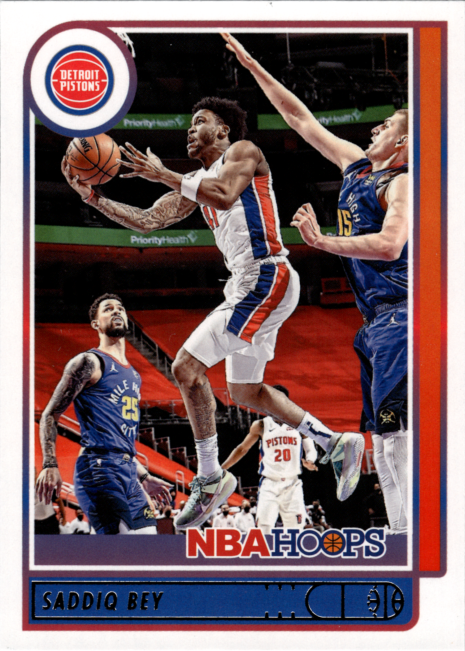 Saddiq Bey - Panini Hoops Base Set 2021-22, Nr. 155 (Art.-Nr. SG103414)