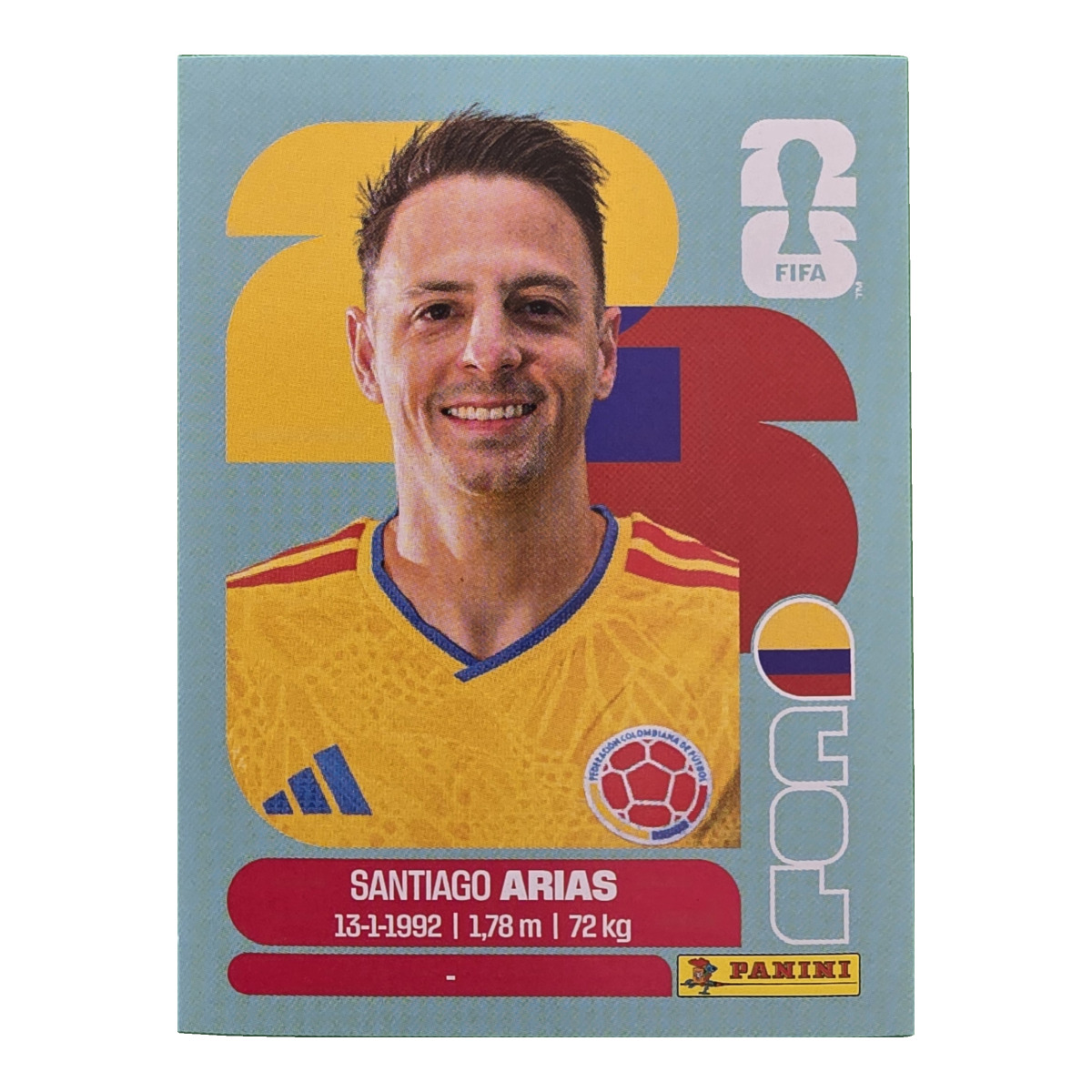 Santiago Arias - Kolumbien, FIFA WM 2026, Nr. COL9