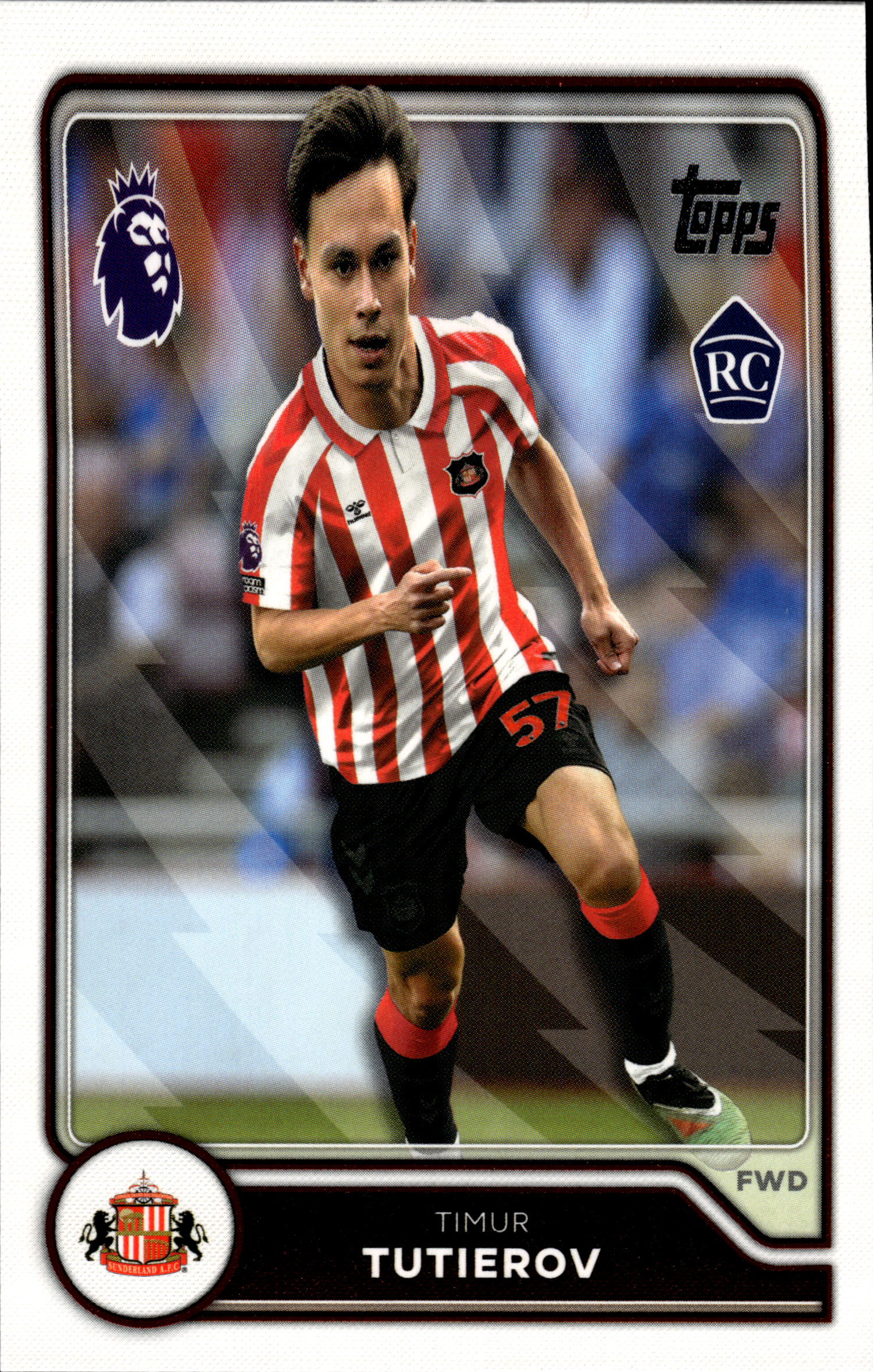 Timur Tutierov - Topps Flagship Premier League Base Set 2026-27, Nr. 240 – Rookie Card (Art.-Nr. SG104622)
