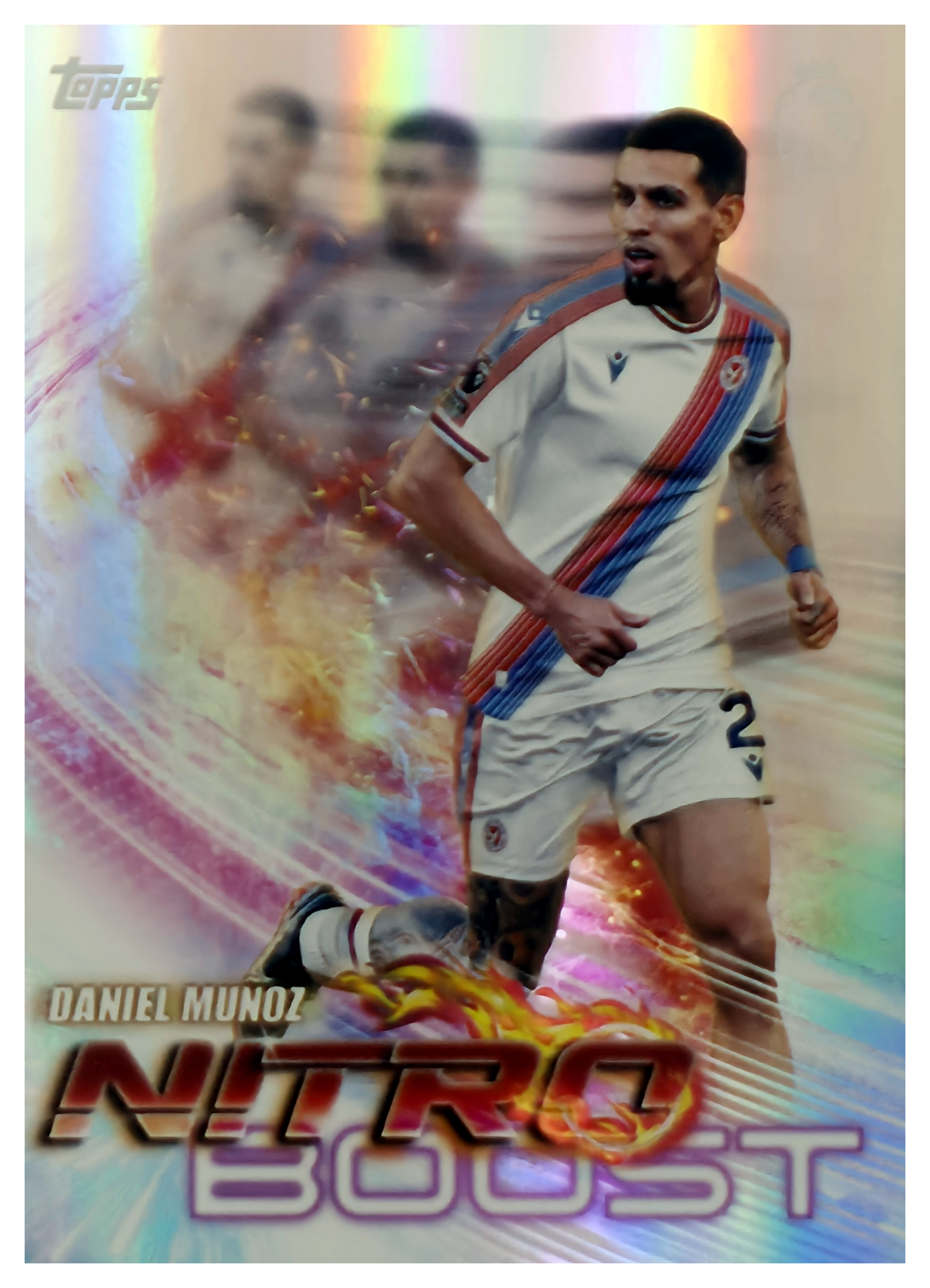 Daniel Muñoz - Topps Flagship Premier League Nitro Boost 2026-27, Nr. NB 9 – Insert (Art.-Nr. SG105151)