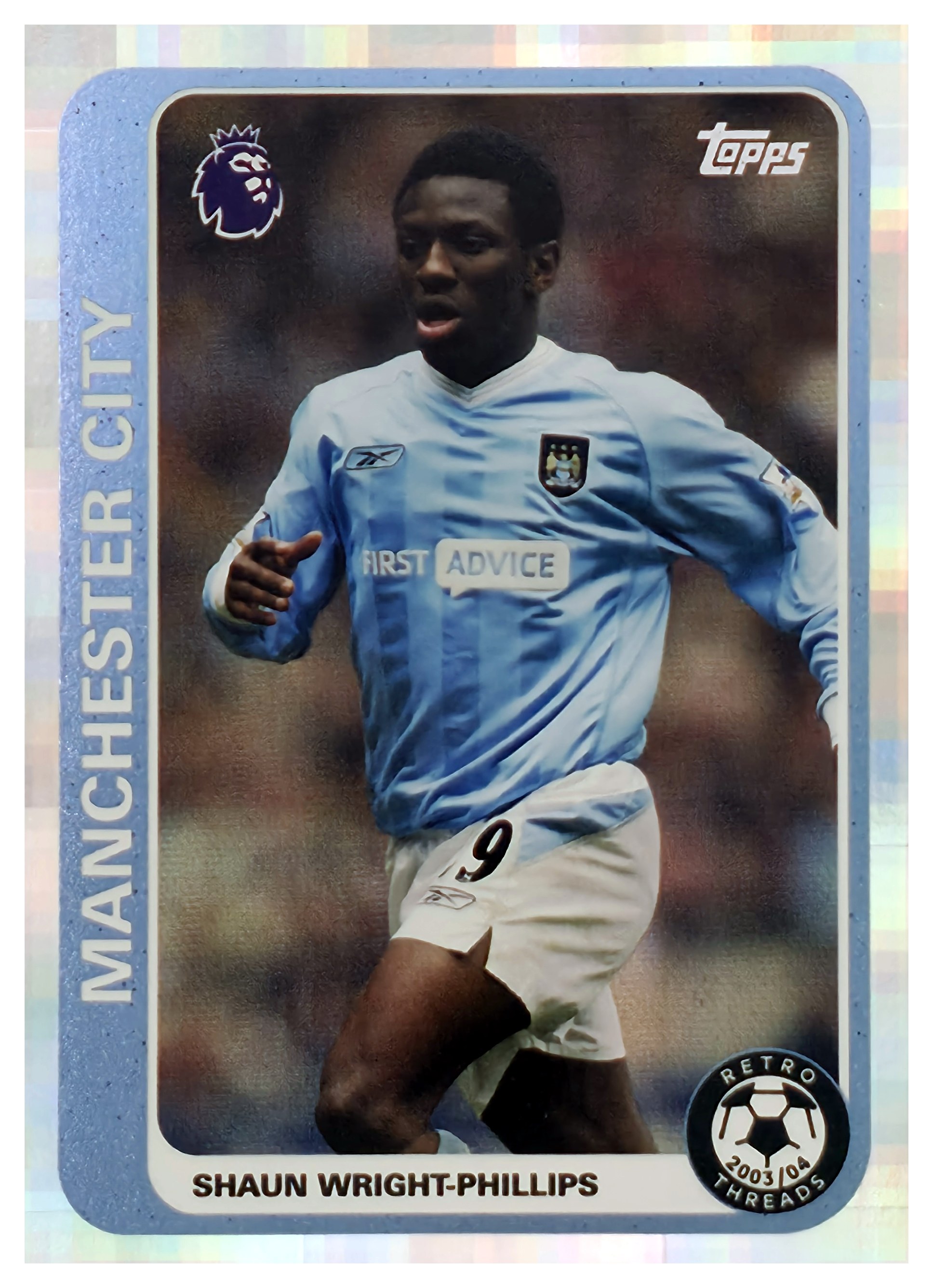 Shaun Wright-Phillips - Topps Flagship Premier League Retro Threads 2026-27, Nr. RT 18 – Insert (Art.-Nr. SG109444)