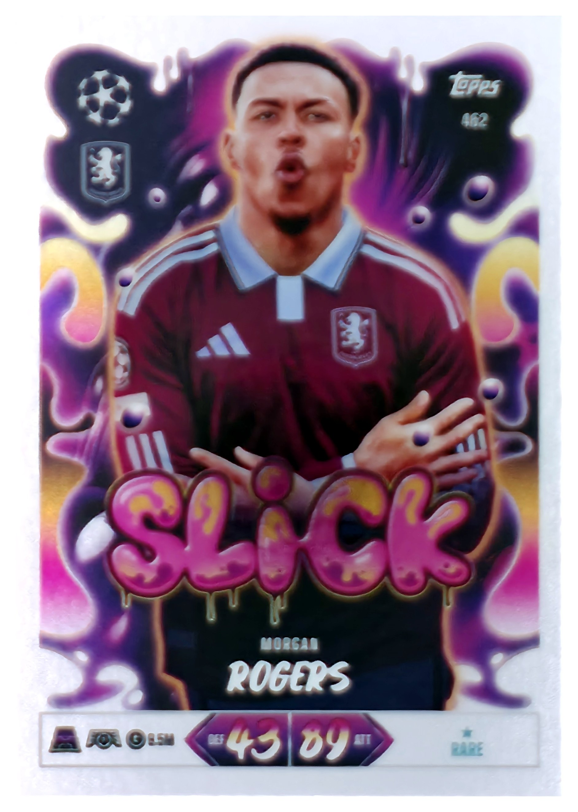 Morgan Rogers - Topps Match Attax UEFA Club Competitions Slick 2026-27, Nr. 462 (Art.-Nr. SG107646)