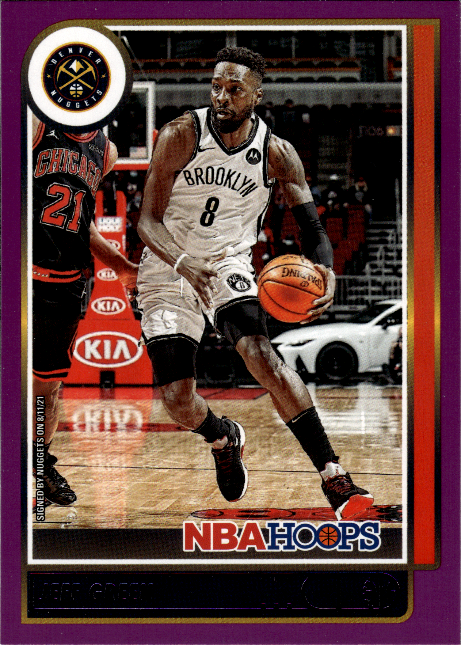 Jeff Green - Panini Hoops Base Set 2021-22, Nr. 117 – Purple (Art.-Nr. SG103454)