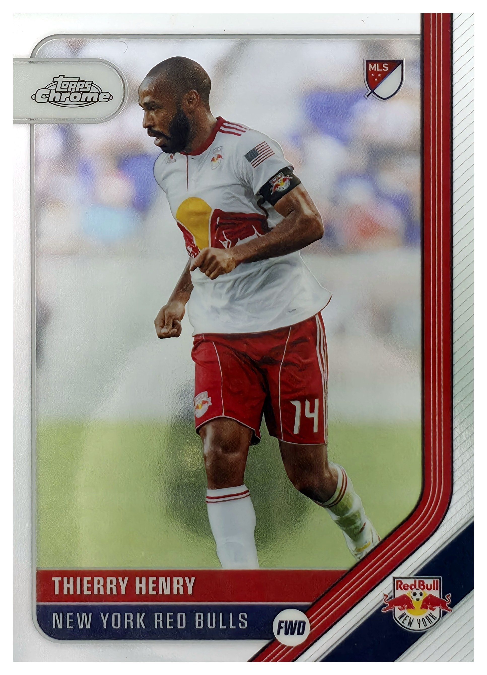 Thierry Henry - Topps Chrome MLS Base Set 2026, Nr. 121