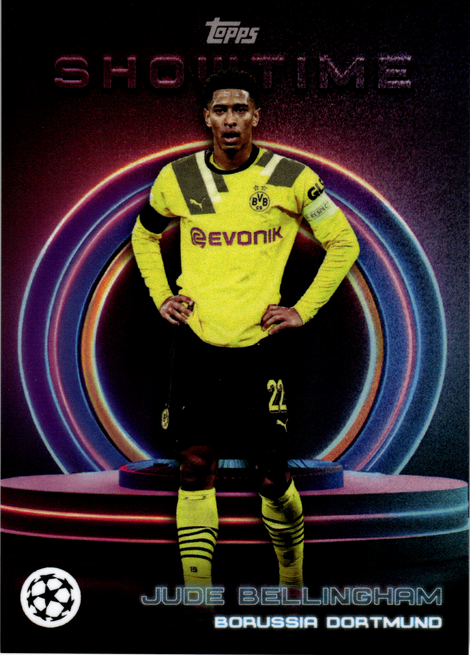 Jude Bellingham - Topps UEFA Club Competitions Showtime 2023-24 (Art.-Nr. SG102931)