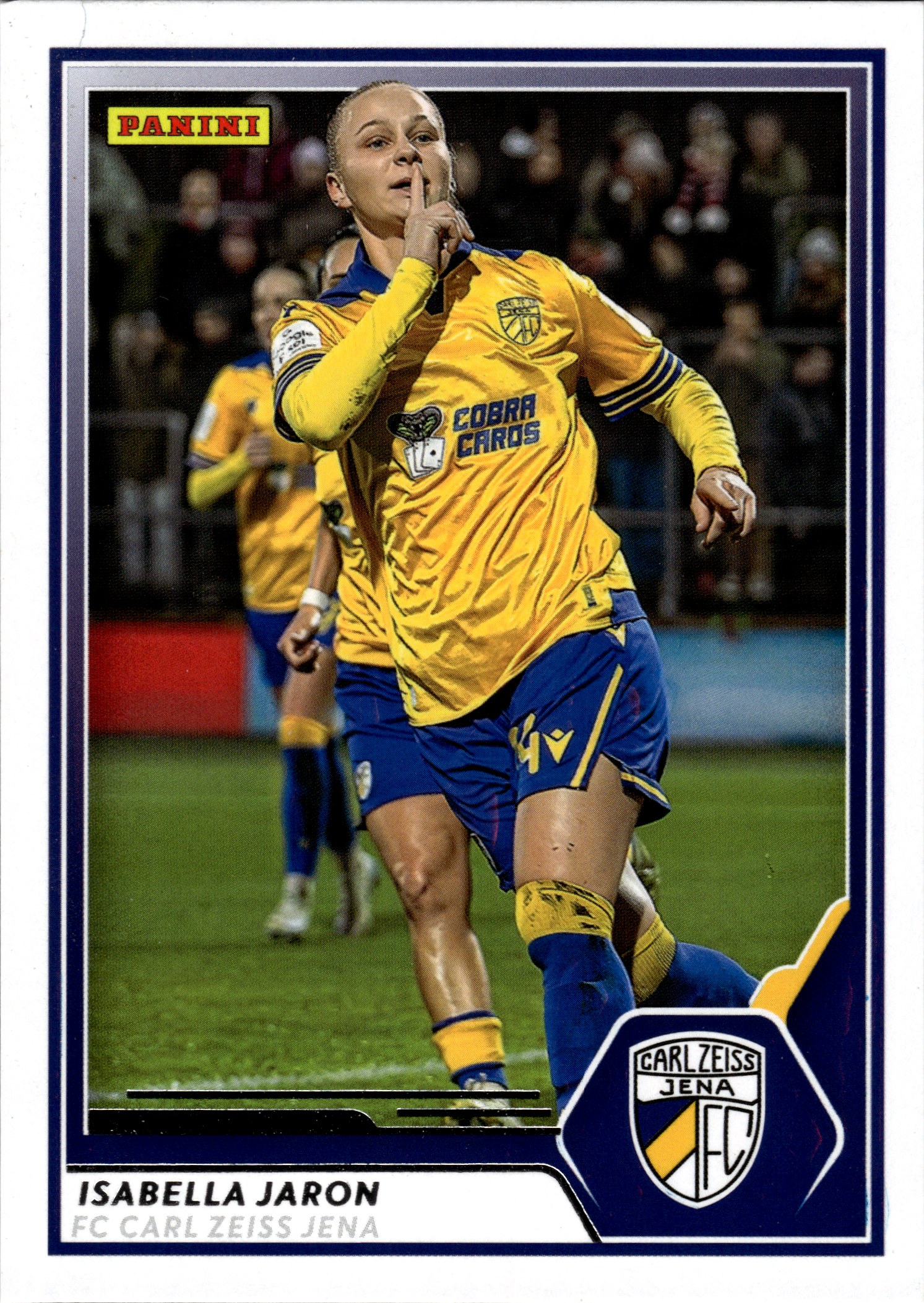 Isabella Jaron - Panini Frauen-Bundesliga TC Collection Base Set 2025-26, Nr. 74 (Art.-Nr. SG109704)