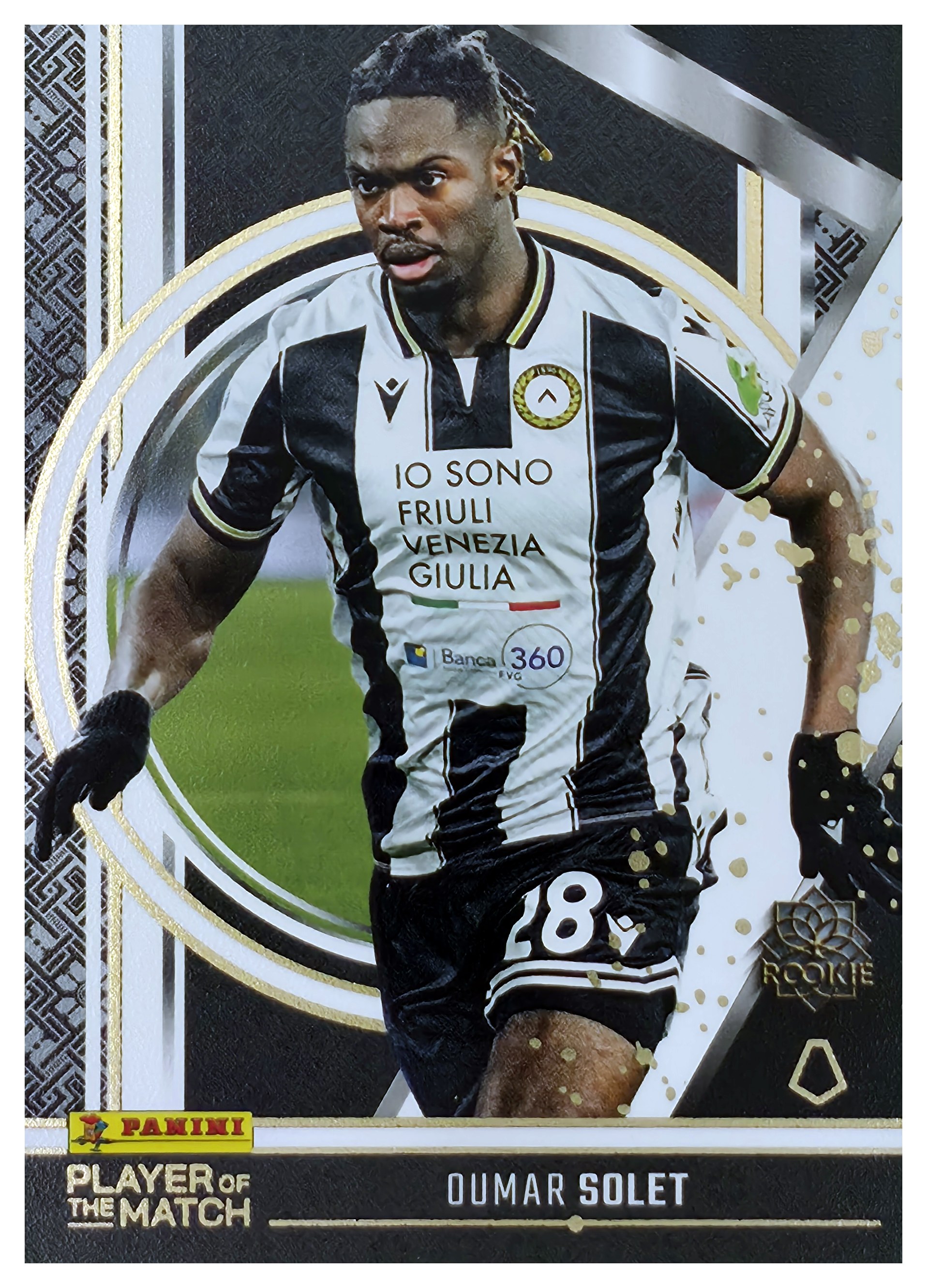 Oumar Solet - Panini Player of the Match Base Set 2024-25, Nr. 97 – Rookie Card (Art.-Nr. SG110832)