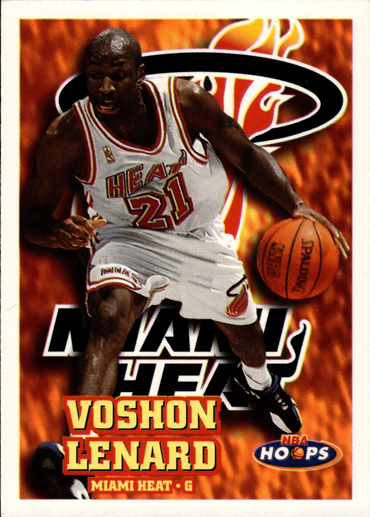 Voshon Lenard - NBA Hoops Base Set 1997-98, Nr. 84 (Art.-Nr. SG108525)