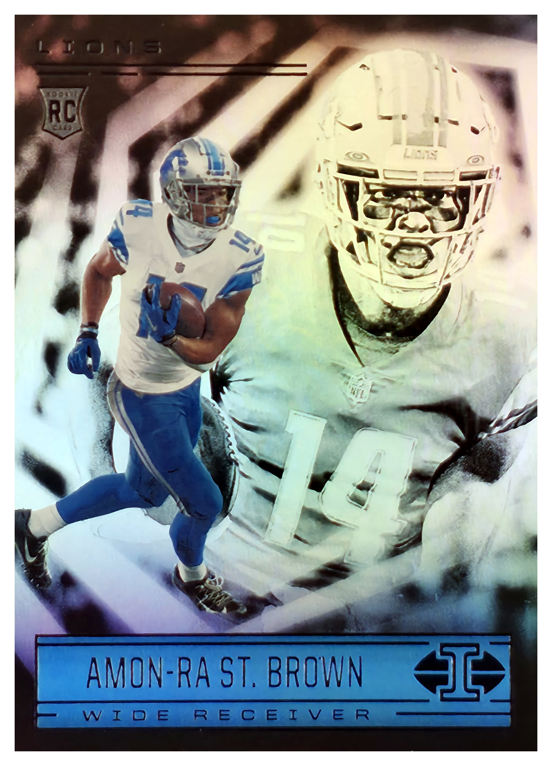 Amon-Ra St. Brown - Panini Illusions Base Set 2021, Nr. 86 – Rookie Card (Art.-Nr. SG106702)
