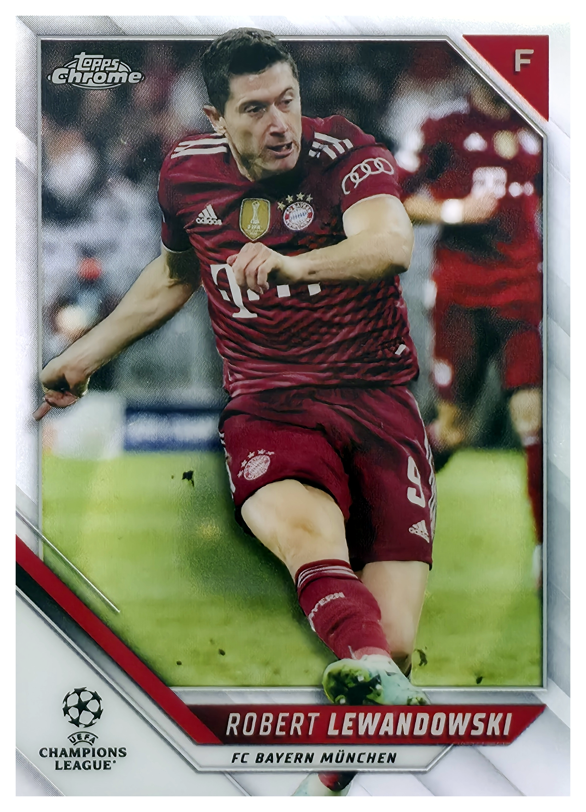 Robert Lewandowski - Topps Chrome UEFA Champions League Base Set 2021-22, Nr. 123 (Art.-Nr. SG106410)