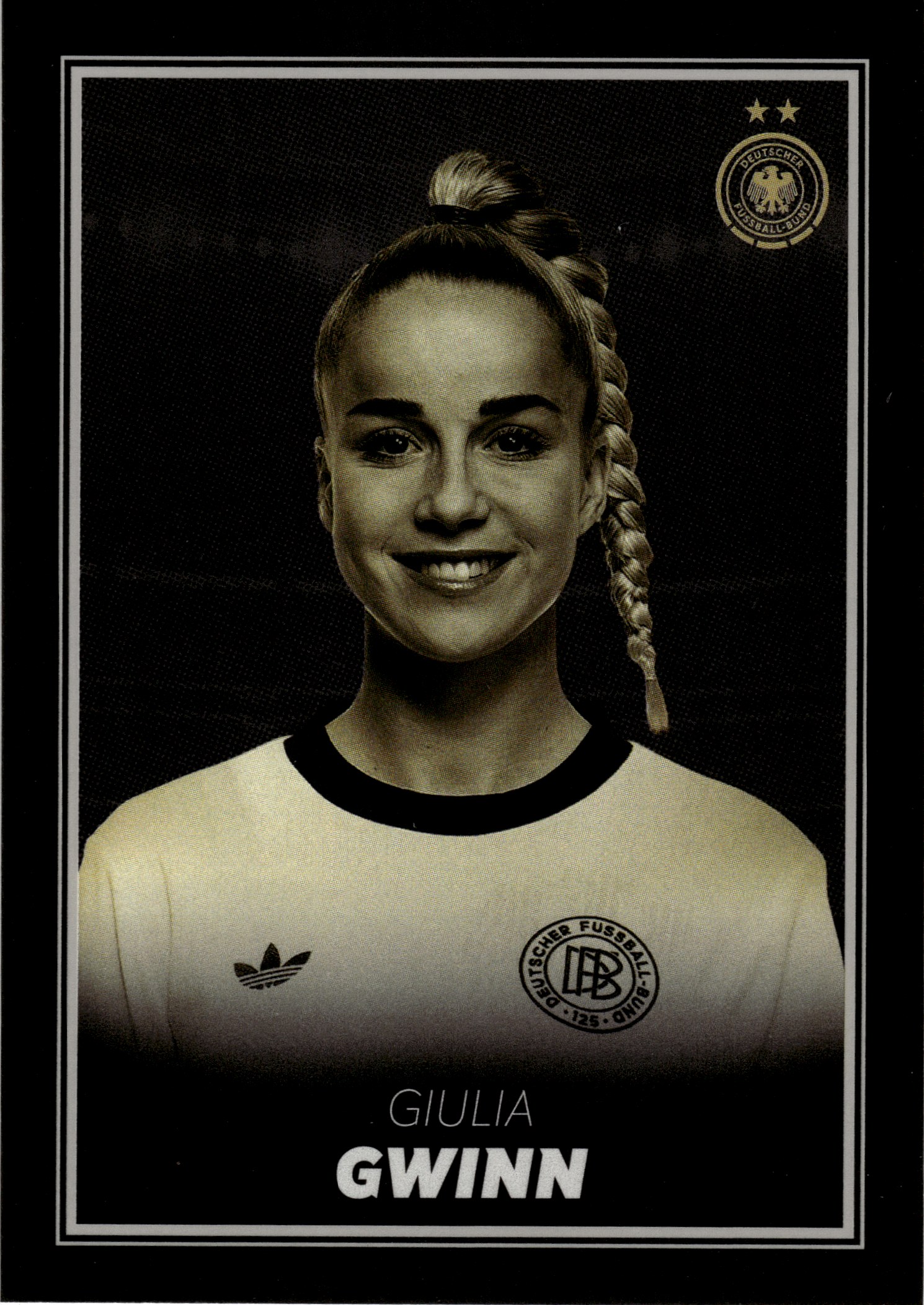 Giulia Gwinn - Panini DFB-Frauen Team-Set FOC 2025, Nr. FOC-11 – Insert (Art.-Nr. SG110034)