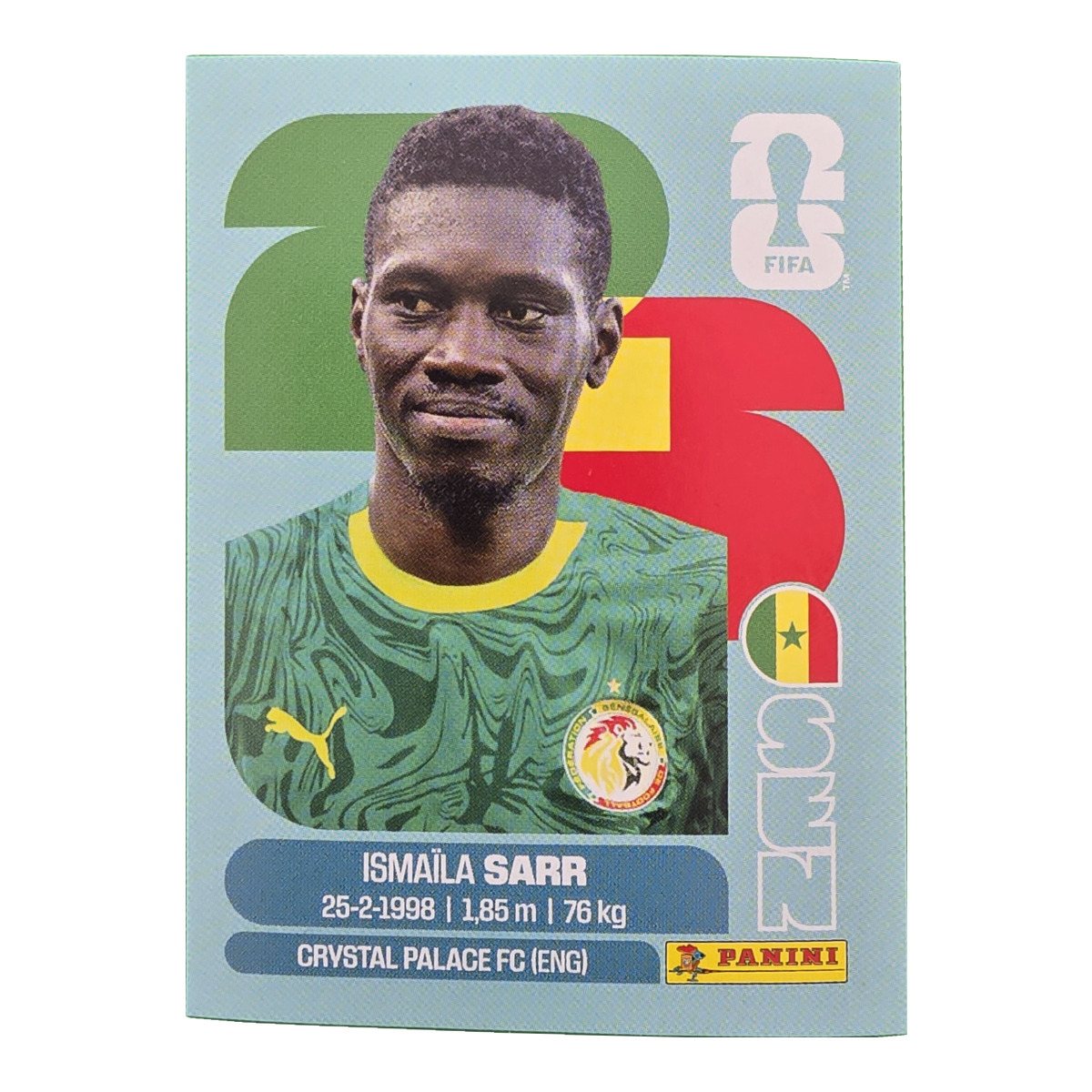 Ismaïla Sarr - Senegal, FIFA WM 2026, Nr. SEN16