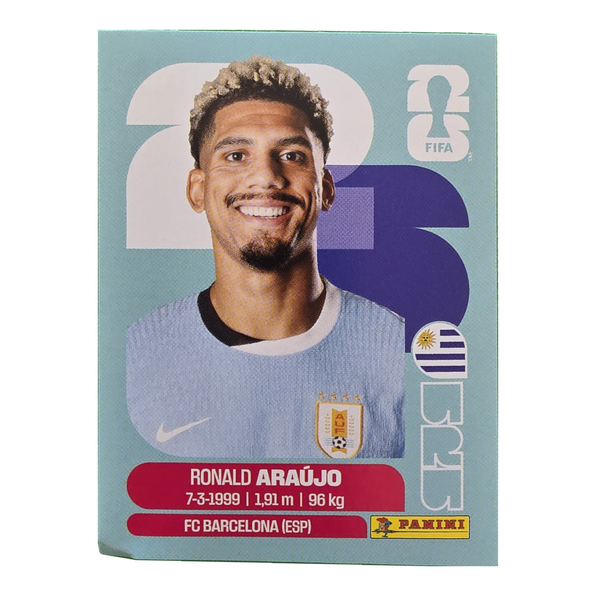 Ronald Araujo - Uruguay, FIFA WM 2026, Nr. URU4