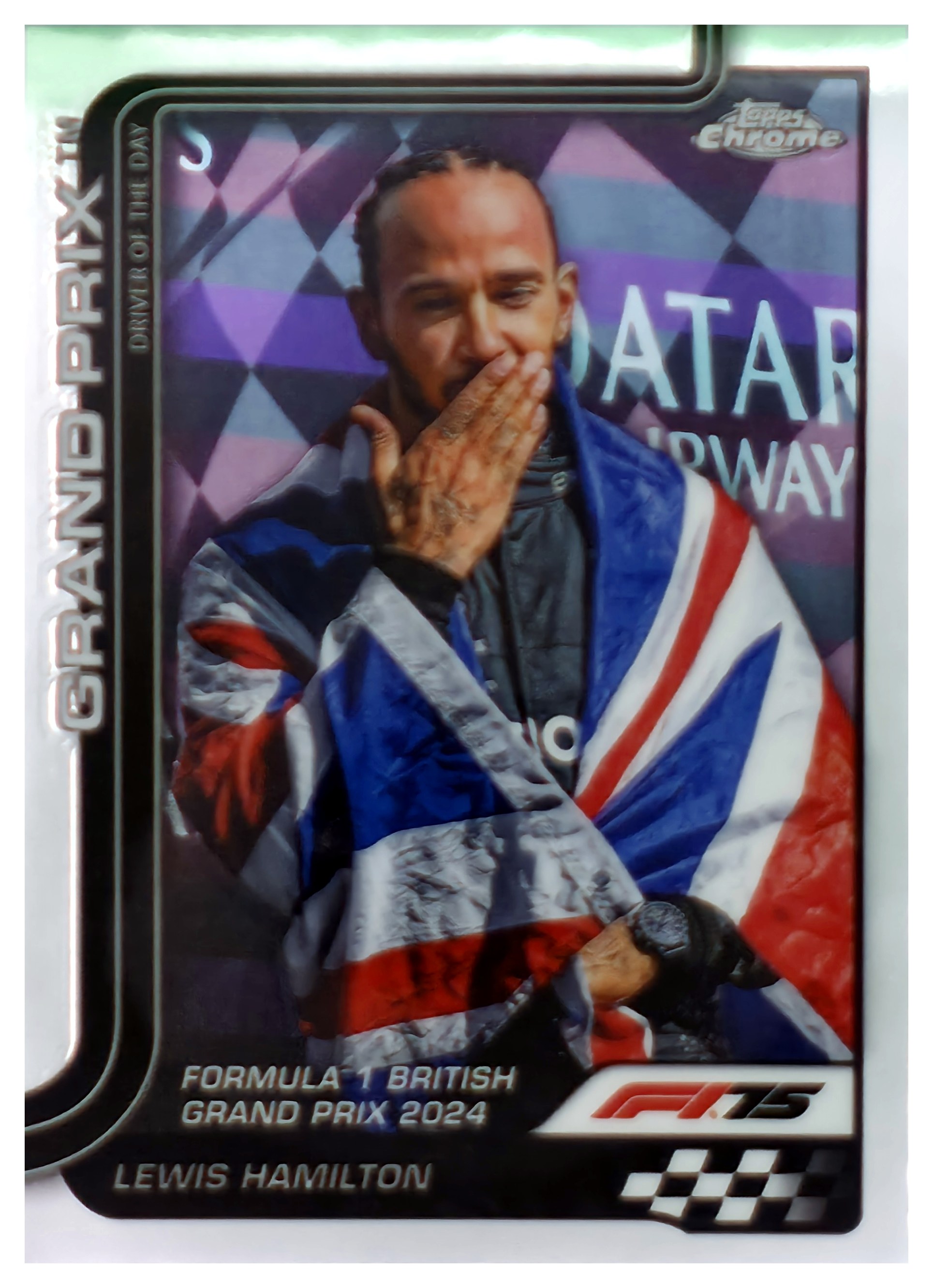 Lewis Hamilton - Topps Chrome Formula 1 Grand Prix Driver of the Day 2025, Nr. 133 (Art.-Nr. SG108987)