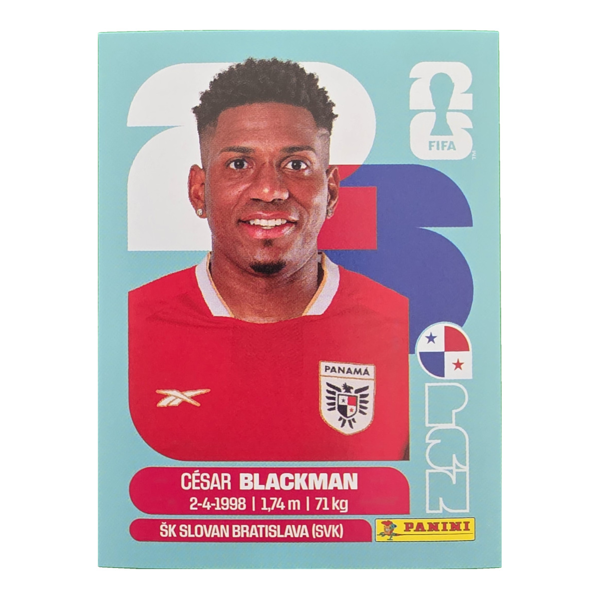 Cesar Blackman - Panama, FIFA WM 2026, Nr. PAN9