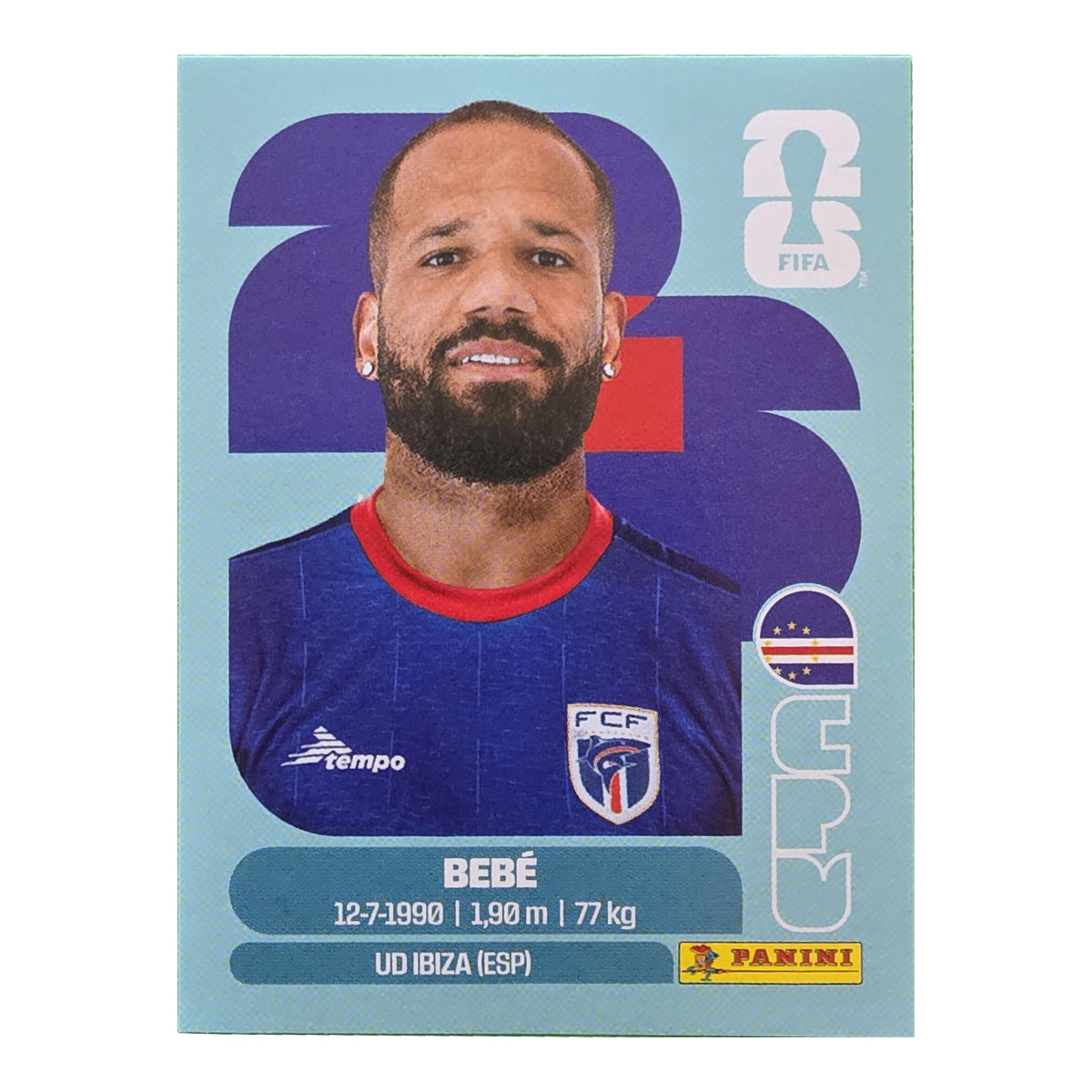Bebe - Kap Verde, FIFA WM 2026, Nr. CPV20