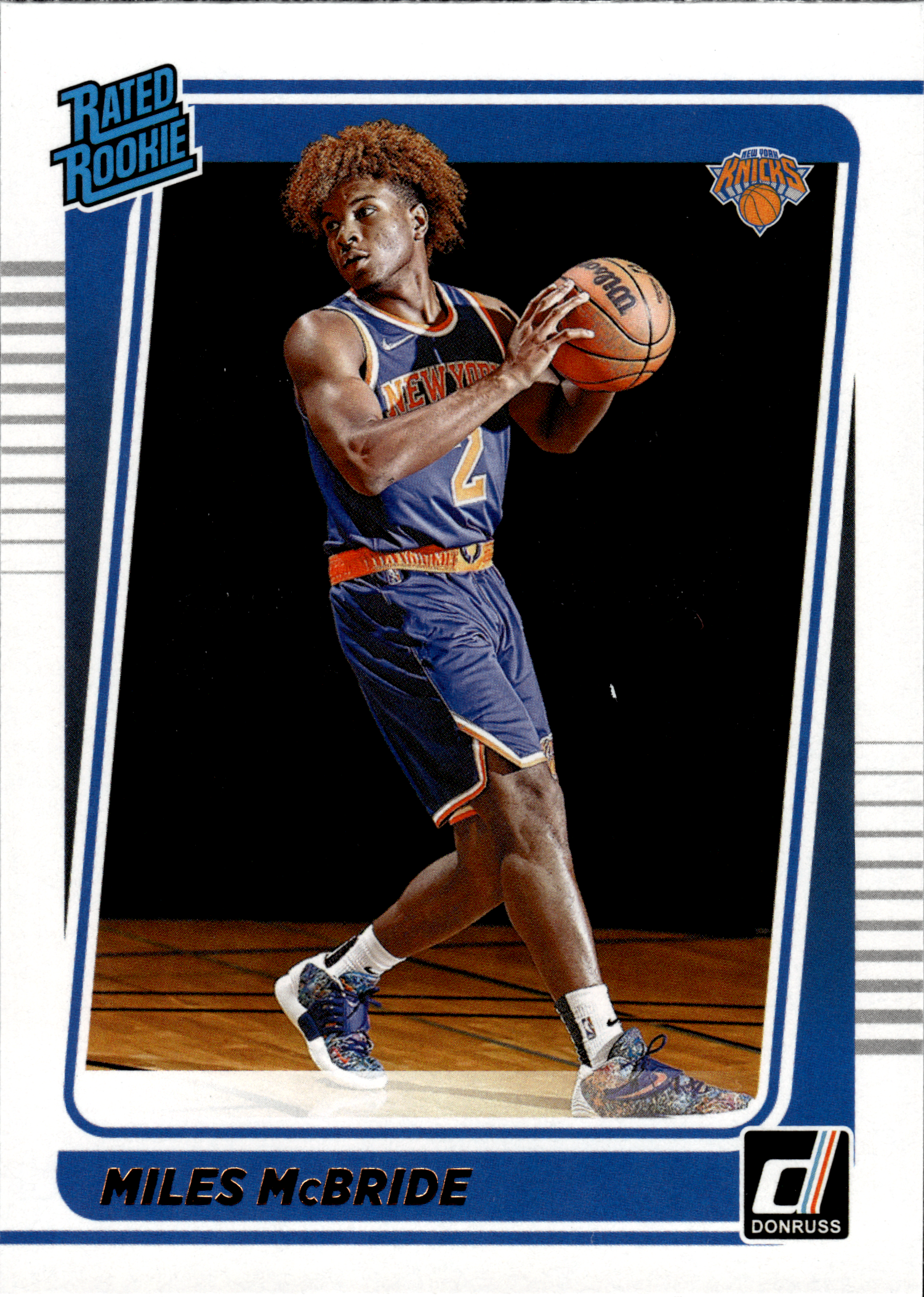 Miles McBride - Panini Donruss Rated Rookie 2021-22, Nr. 224 – Bronze (Art.-Nr. SG103884)