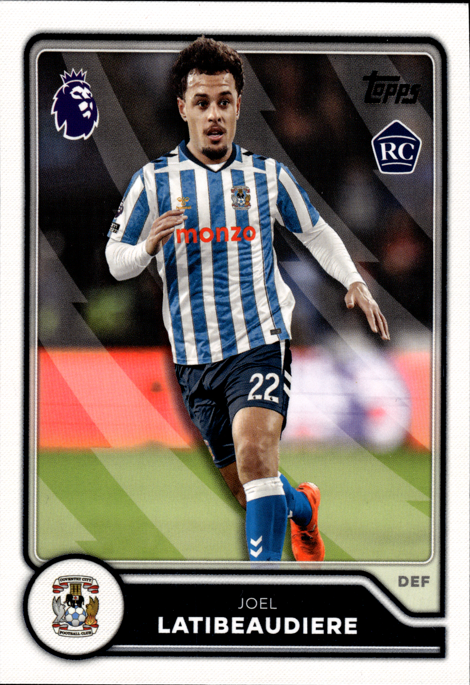 Joel Latibeaudiere - Topps Flagship Premier League Base Set 2026-27, Nr. 263 – Rookie Card