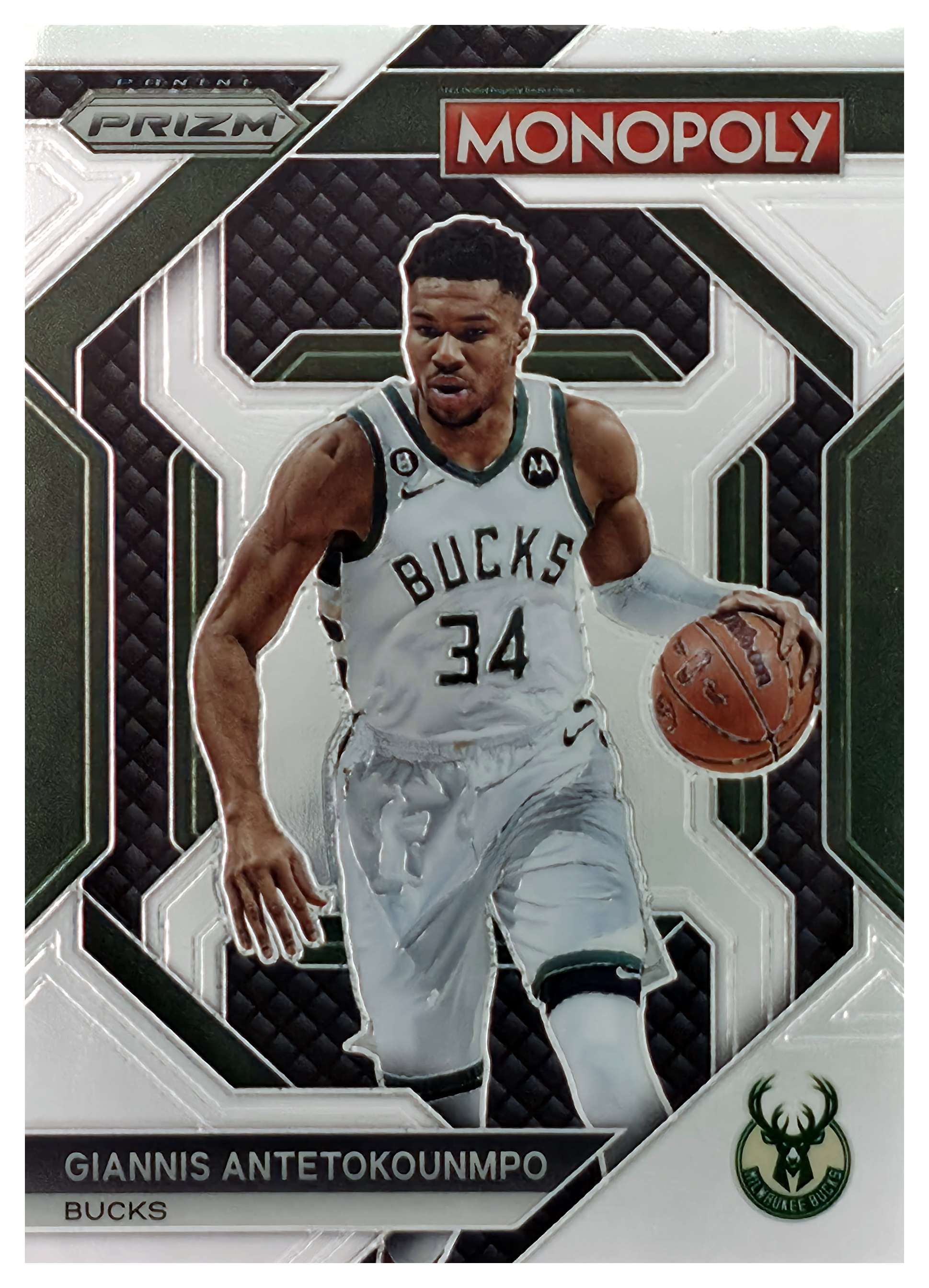 Giannis Antetokounmpo - Panini Prizm Monopoly Prizm Skills 2023-24, Nr. PS5 – Insert (Art.-Nr. SG106577)
