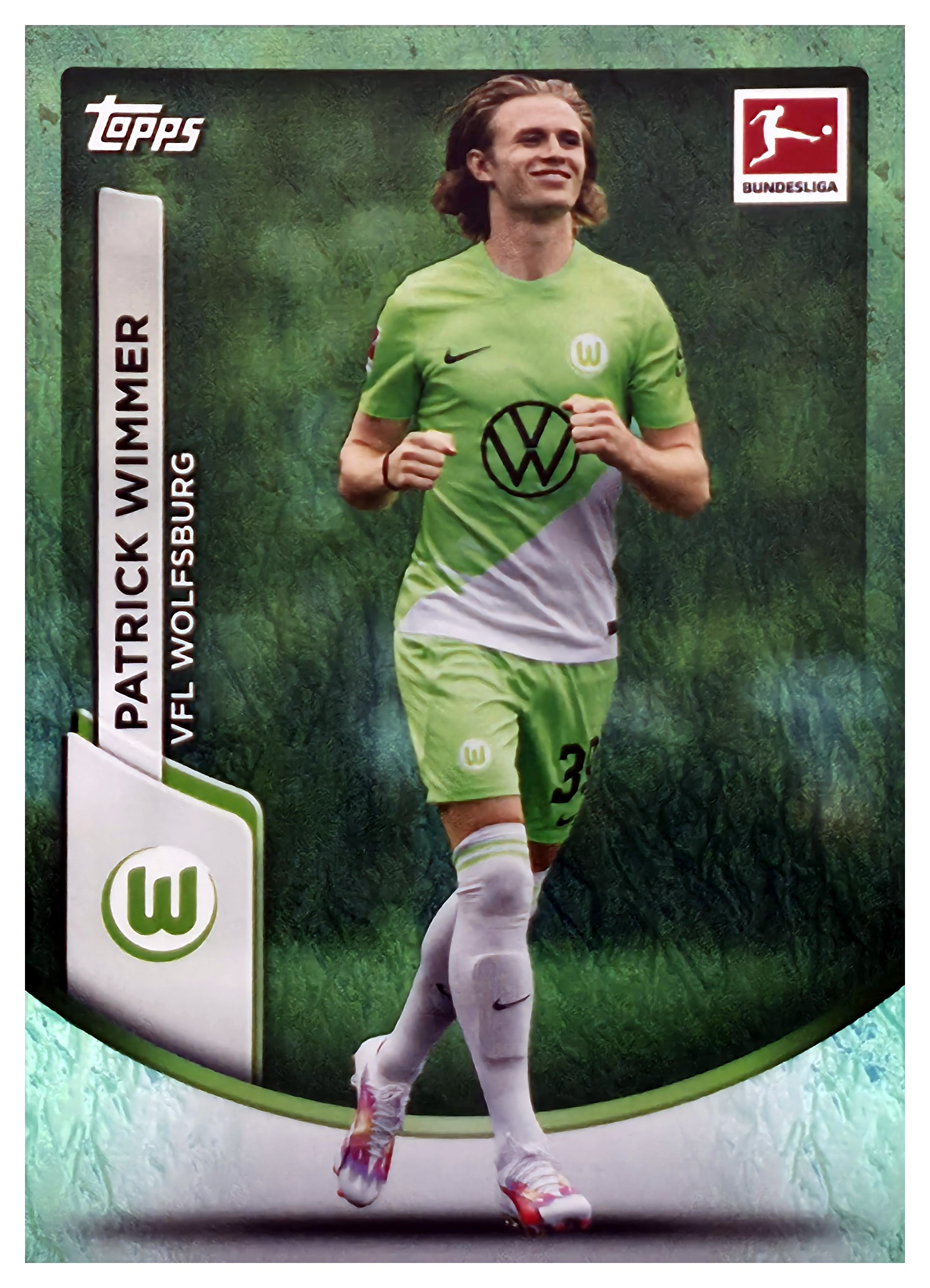 Patrick Wimmer - Topps Chrome Bundesliga Base Set 2023-24, Nr. 95 (Art.-Nr. SG109339)