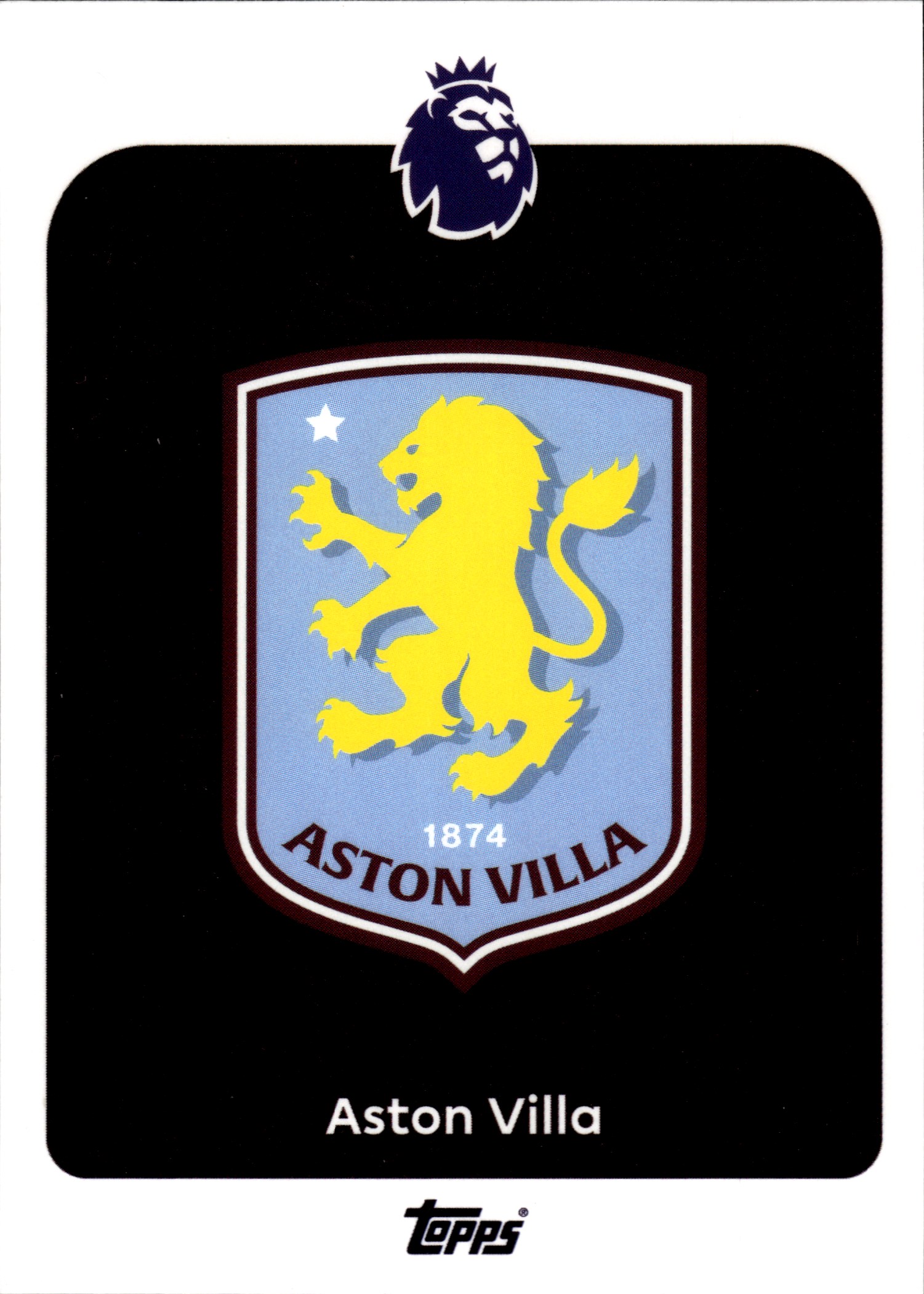 Aston Villa - Topps Match Attax Premier League Club Badge 2025-26, Nr. 19 (Art.-Nr. SG109917)